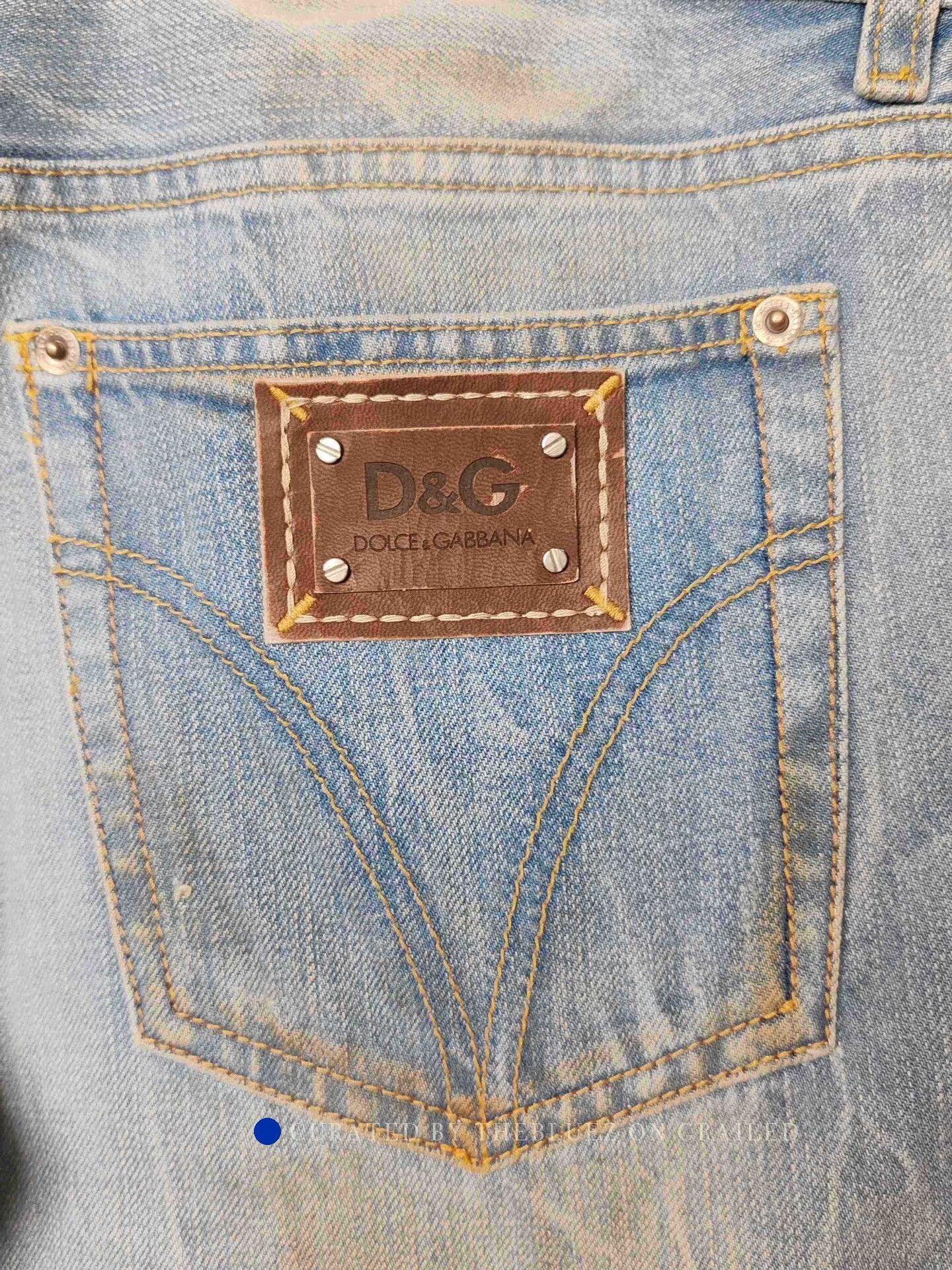 Dolce & Gabbana Blue Denim Jeans Size 32 Size US 32 / EU 48 - 8 Thumbnail
