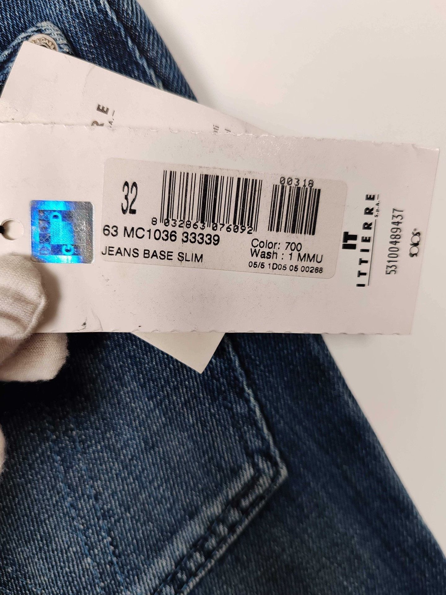Dolce & Gabbana Blue Denim Jeans with Contrast Waistband Size US 32 / EU 48 - 5 Thumbnail