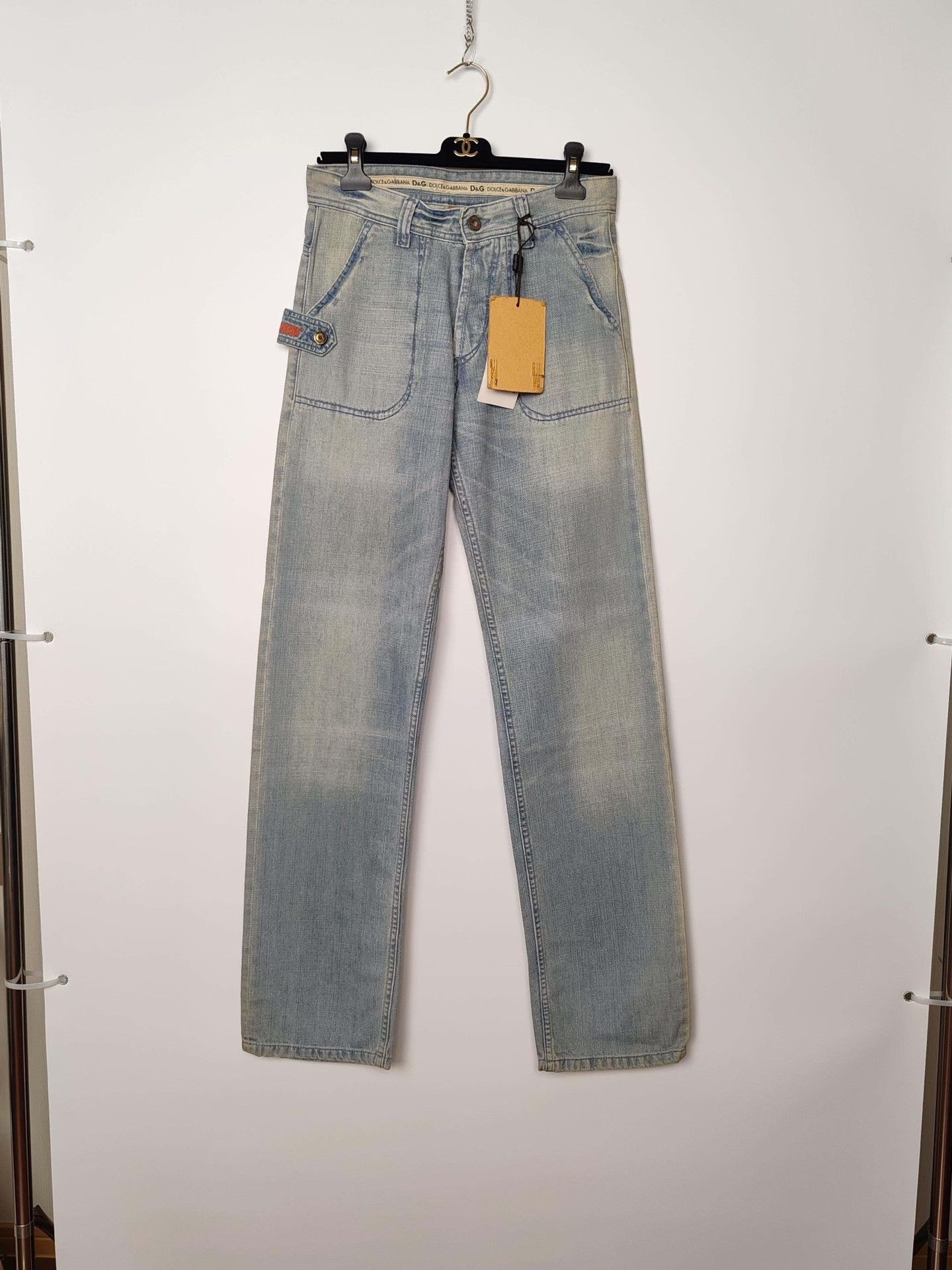 Dolce & Gabbana Blue Denim Pants Size 28 Size US 28 / EU 44 - 2 Thumbnail