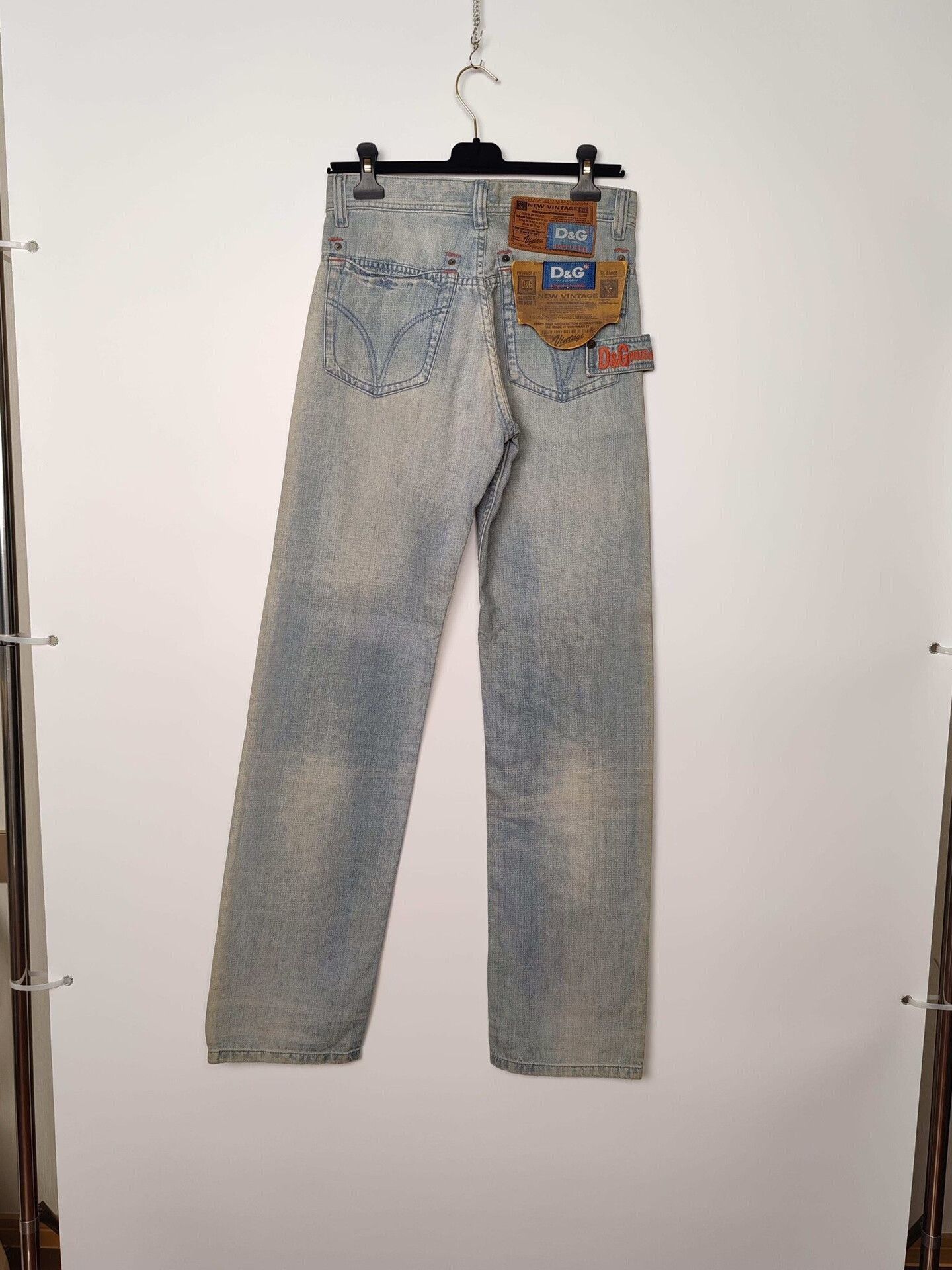 Dolce & Gabbana Blue Denim Pants Size 28 Size US 28 / EU 44 - 3 Thumbnail