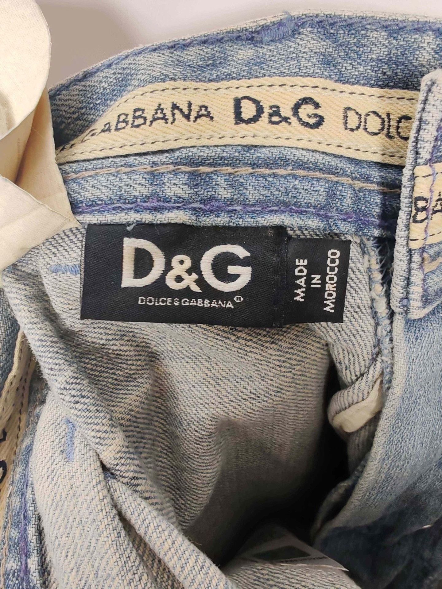 Dolce & Gabbana Blue Denim Pants Size 28 Size US 28 / EU 44 - 4 Thumbnail