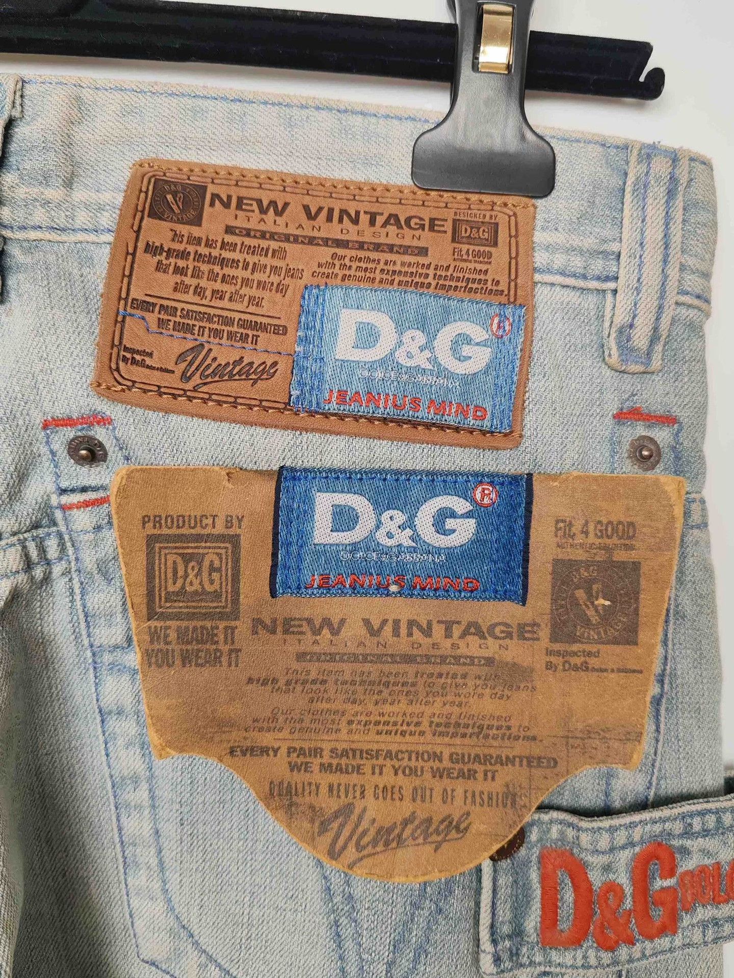 Dolce & Gabbana Blue Denim Pants Size 28 Size US 28 / EU 44 - 8 Thumbnail