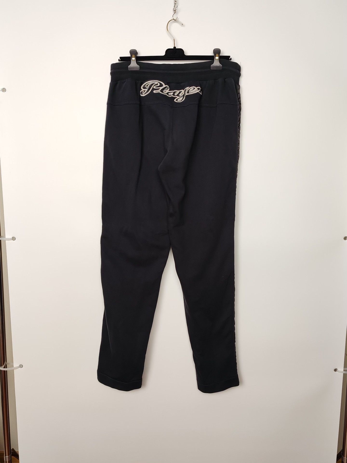 Dolce & Gabbana Black Casual Drawstring Pants with Side Panels Size US 34 / EU 50 - 3 Thumbnail