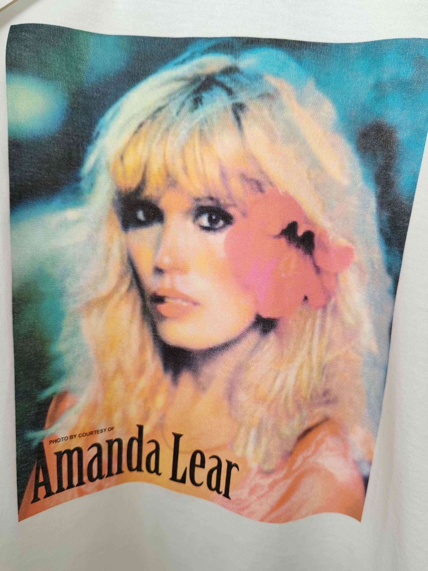 Dolce & Gabbana White Amanda Lear Graphic Short Sleeve T-Shirt Size US S / EU 44-46 / 1 - 6 Thumbnail