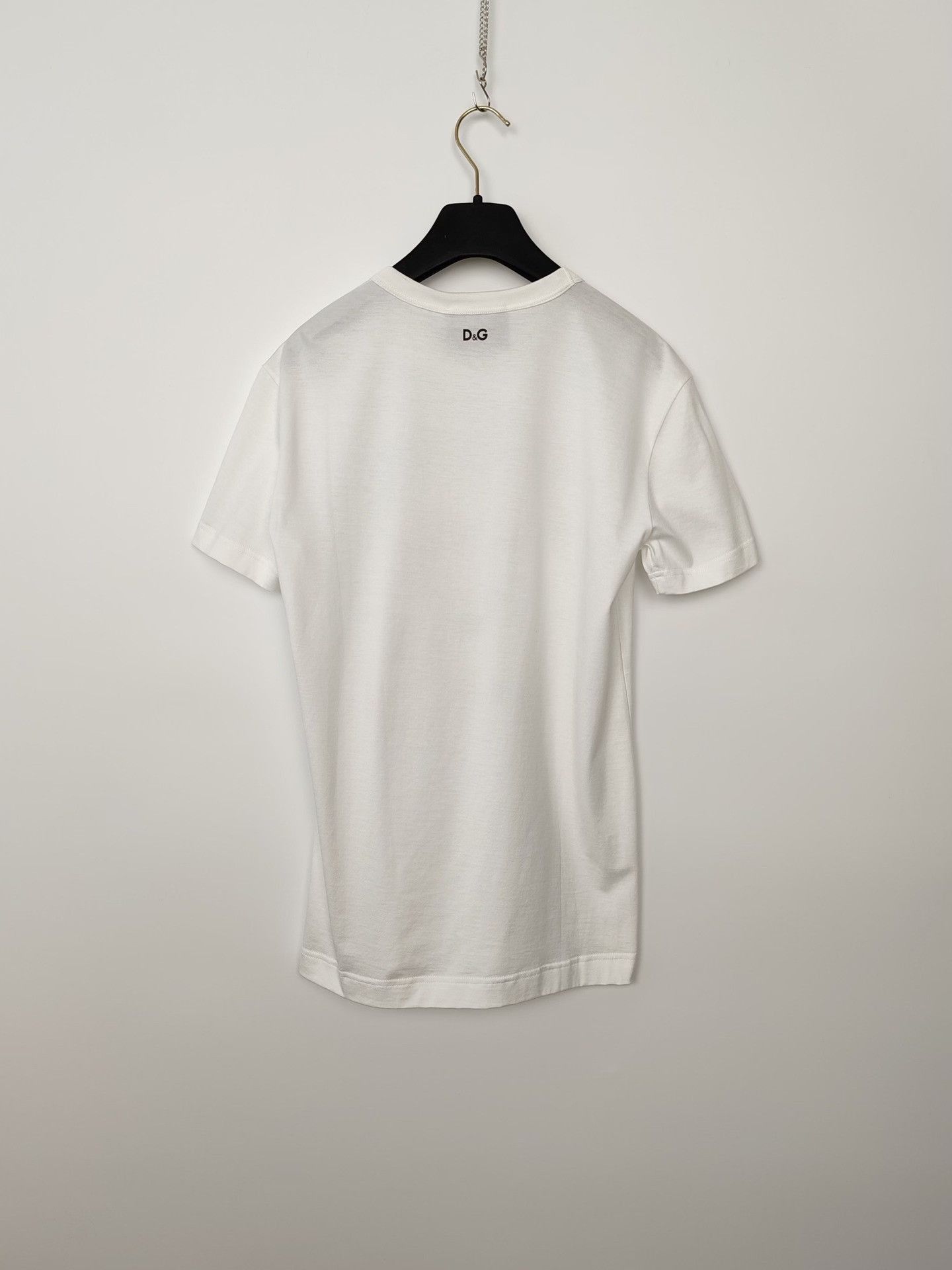 Dolce & Gabbana White Amanda Lear Graphic Short Sleeve T-Shirt Size US S / EU 44-46 / 1 - 3 Thumbnail