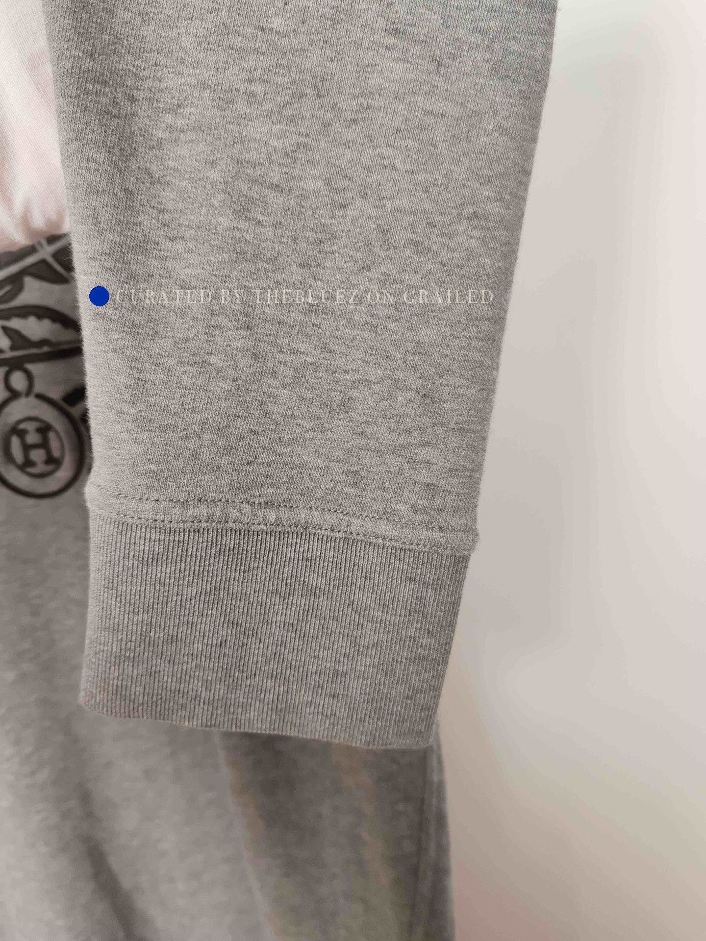 Hermes Gray XL Long Sleeve Graphic Sweatshirt Size US XL / EU 56 / 4 - 6 Thumbnail