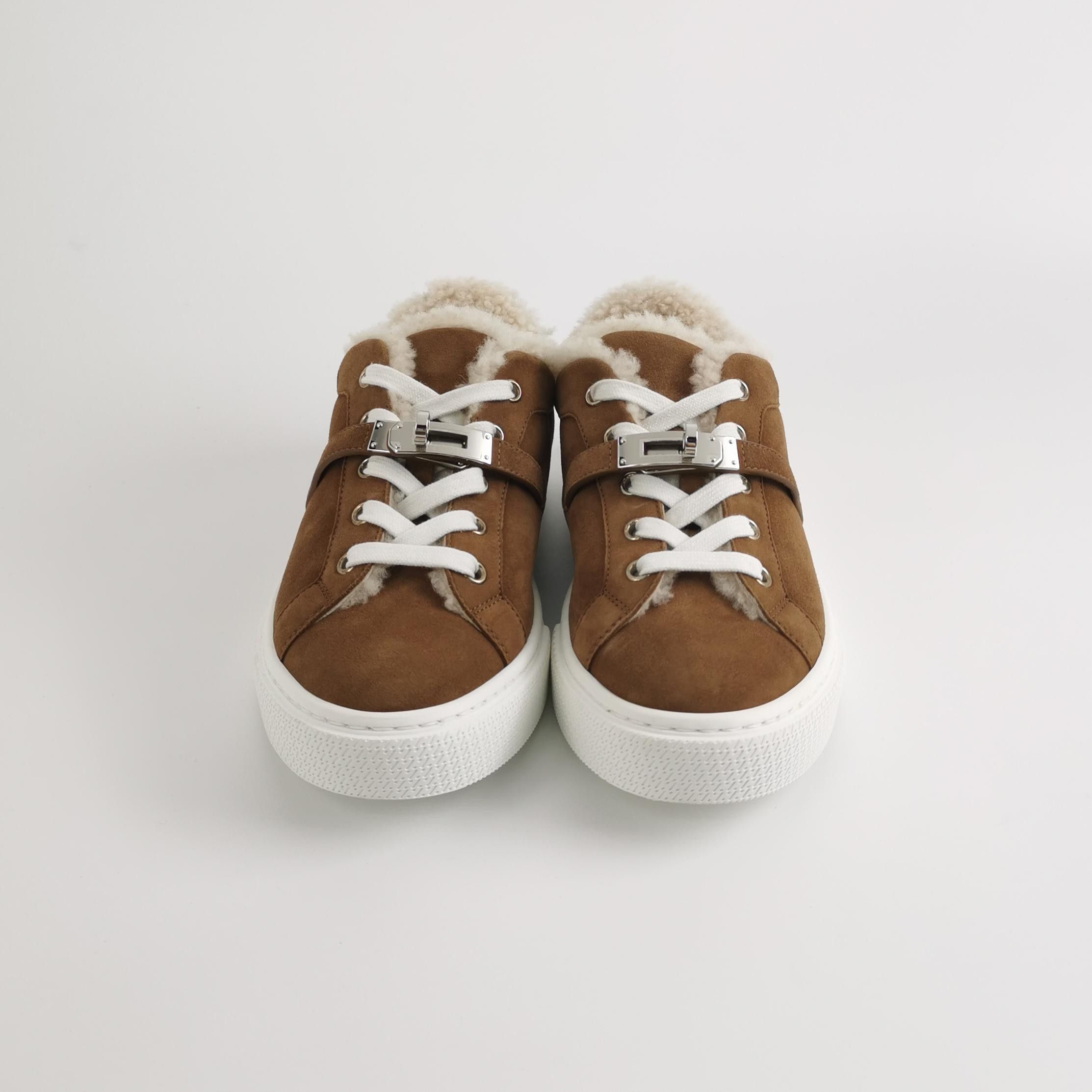 Hermes Hermes Women 6 Lowtop Sneakers Size US 6 / IT 36 - 3 Thumbnail