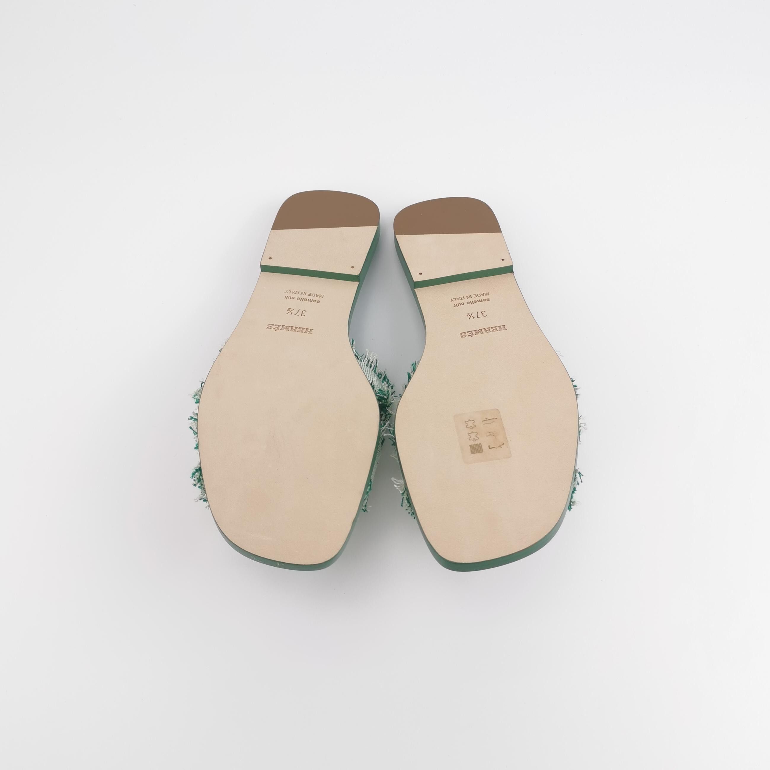 Hermes Hermes Women 7-5 Sandals Size US 7.5 / IT 37.5 - 5 Thumbnail