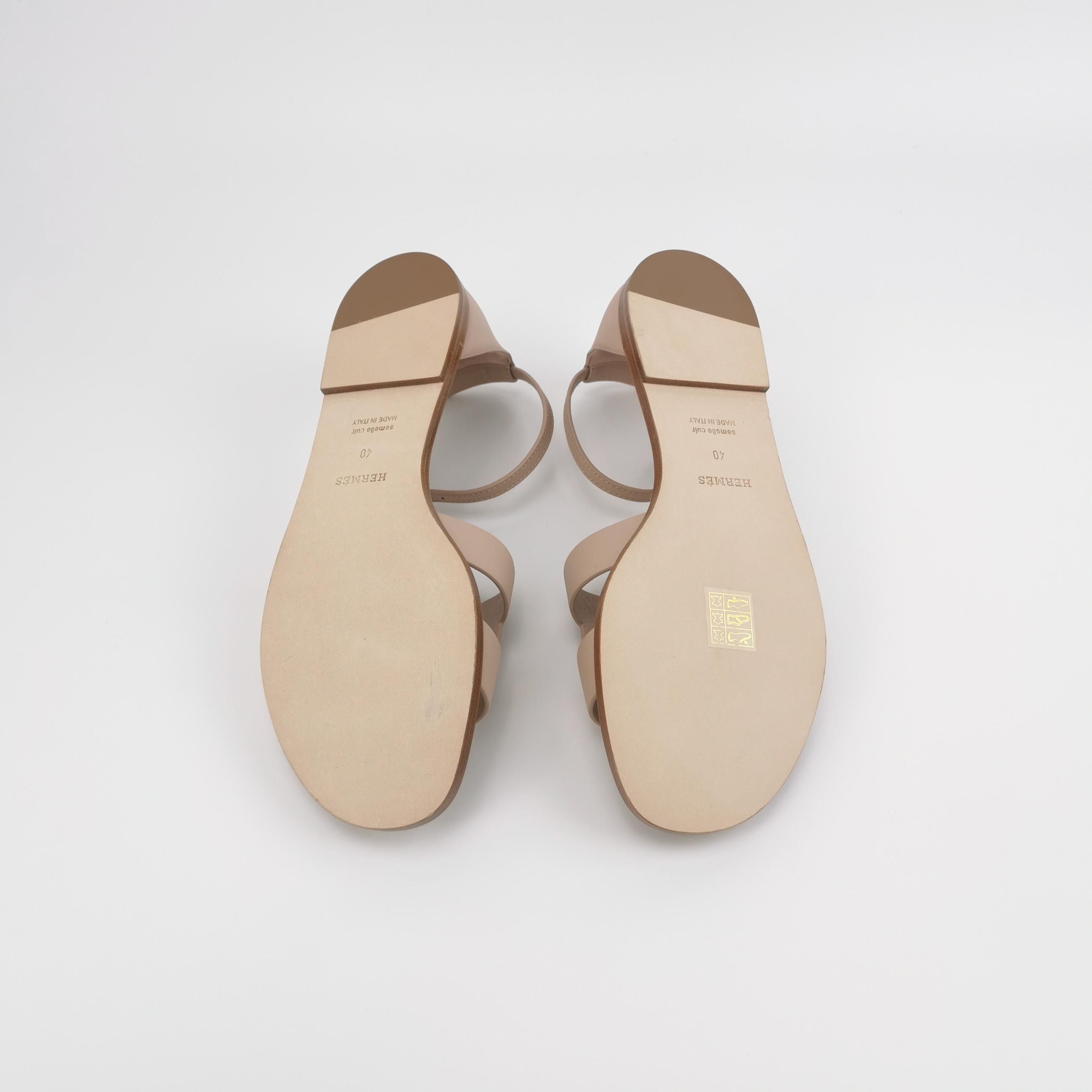 Hermes Hermes Women 10 Sandals Size US 10 / IT 40 - 5 Thumbnail