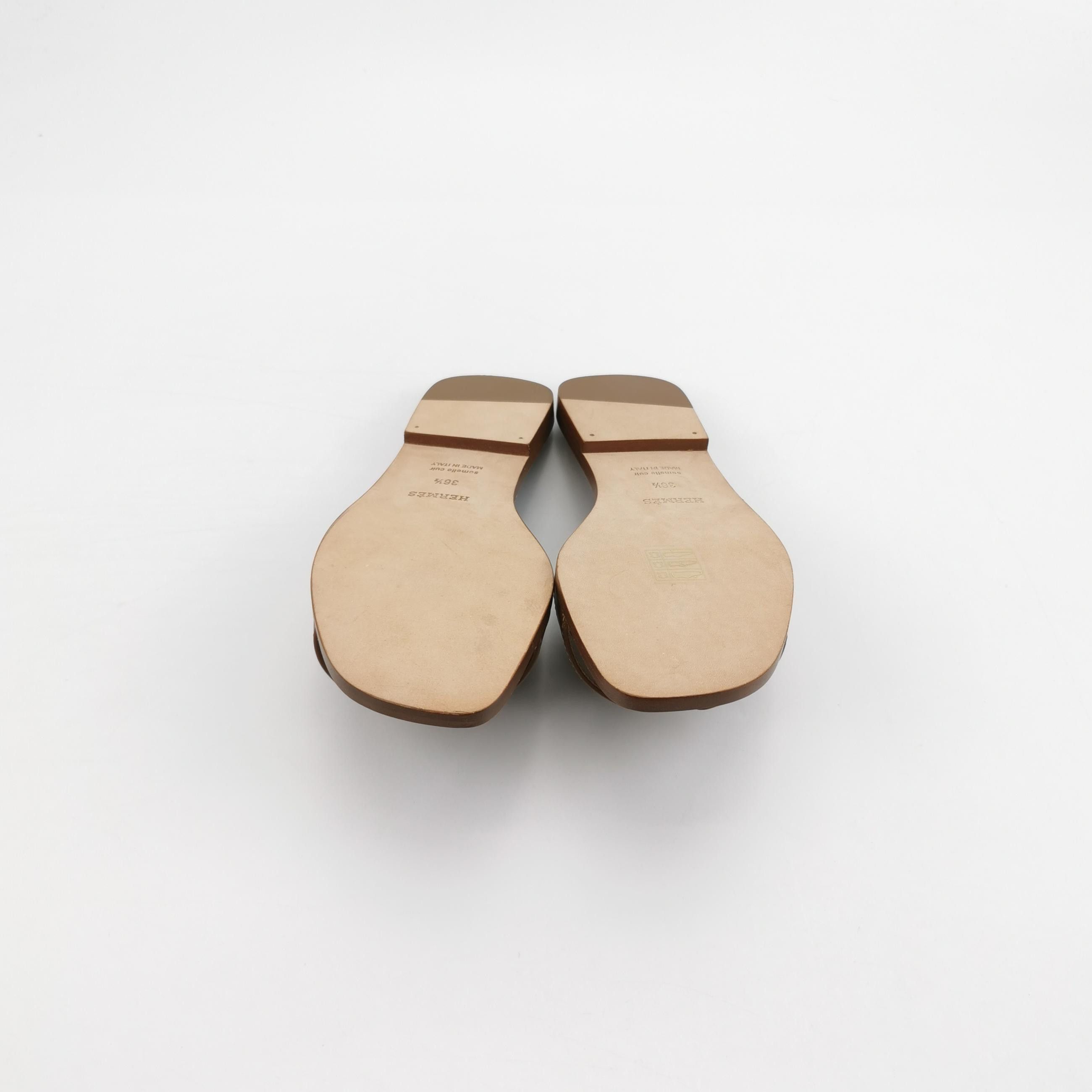 Hermes Hermes Women 6-5 Sandals Size US 6.5 / IT 36.5 - 3 Thumbnail