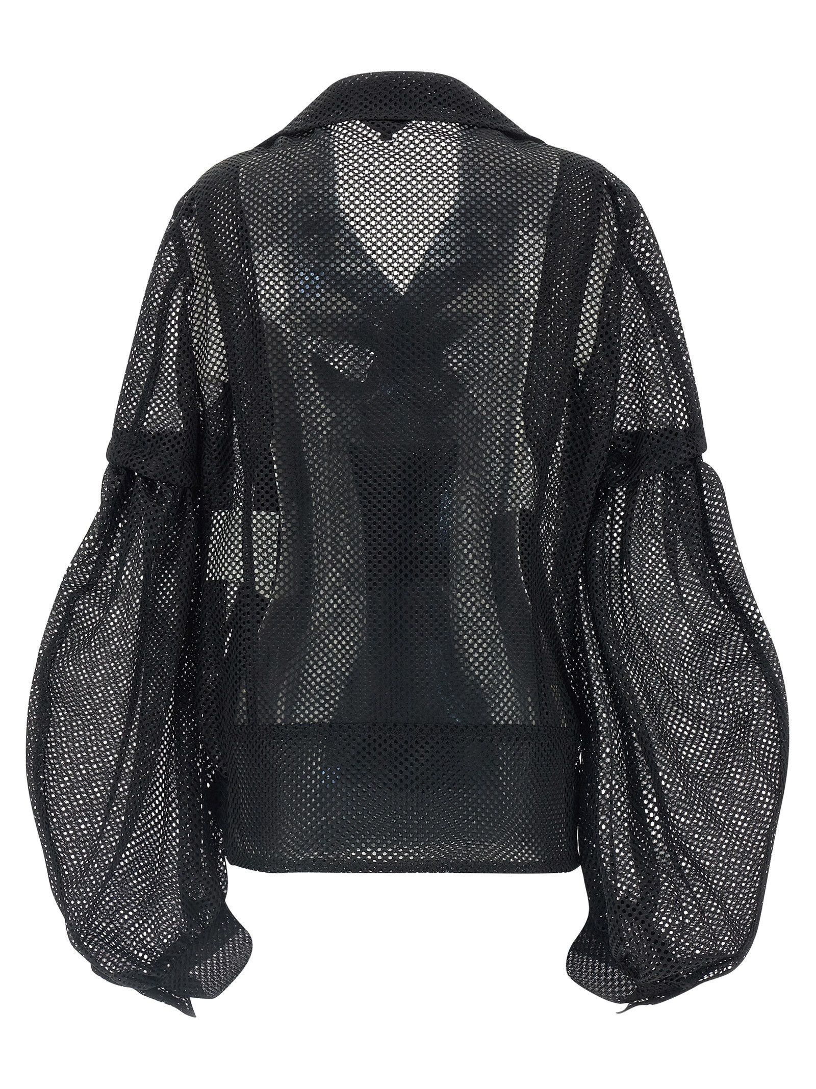 Comme des Garcons Black Mesh jacket Size US XL / EU 56 / 4 - 2 Thumbnail