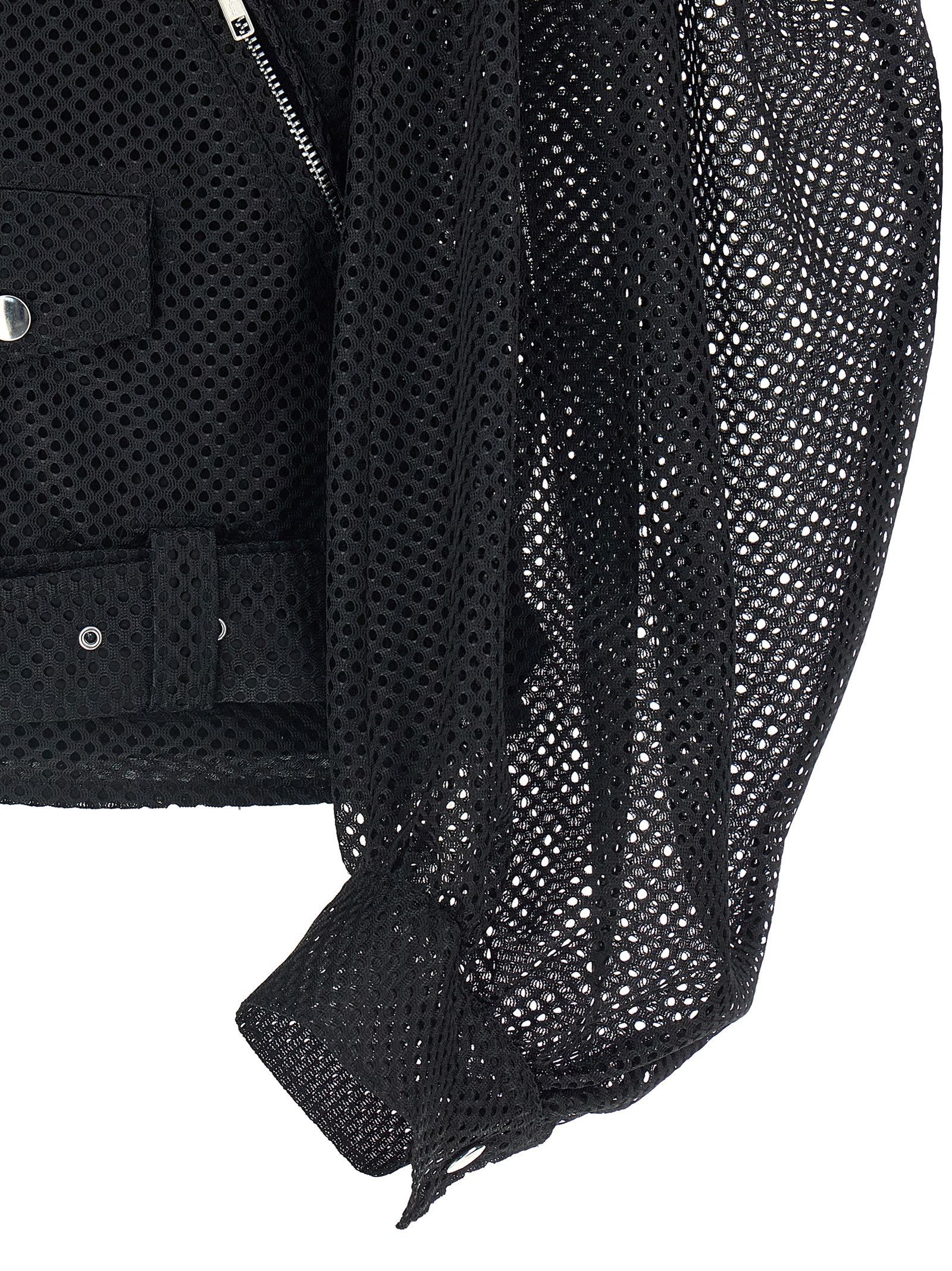 Comme des Garcons Black Mesh jacket Size US XL / EU 56 / 4 - 4 Thumbnail