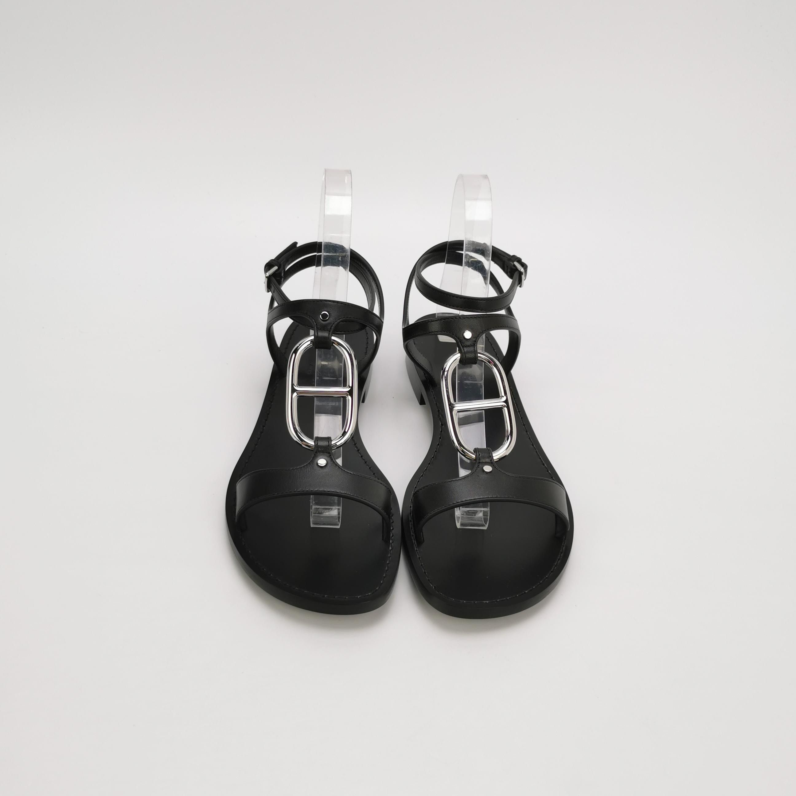 Hermes Hermes Women 7-5 Sandals Size US 7.5 / IT 37.5 - 2 Thumbnail