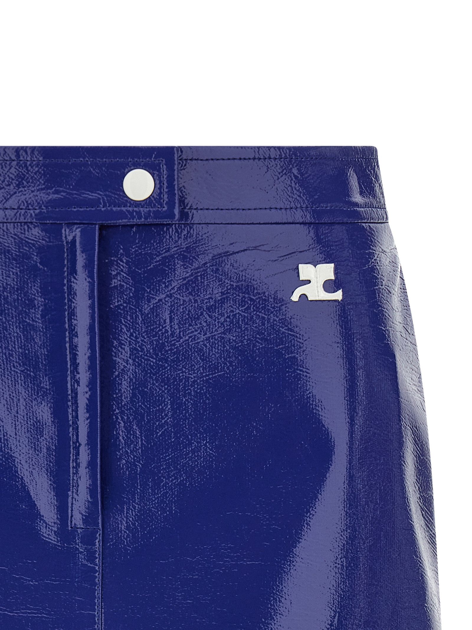 Courreges 'Reedition Vinyl' skirt Size 28" / US 6 / IT 42 - 3 Thumbnail