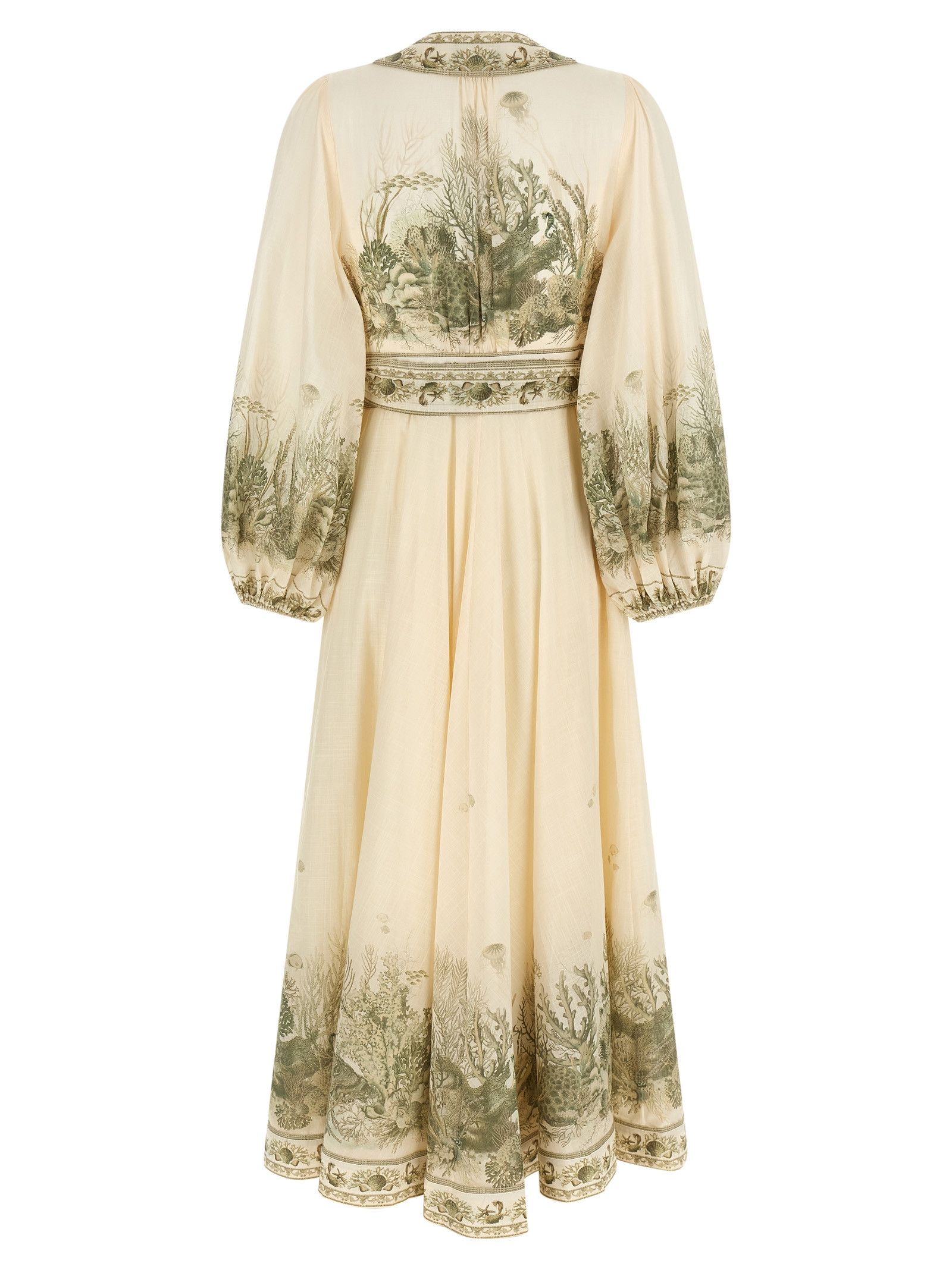 Zimmermann 'Wanderlust Wrap Midi' dress Size XS / US 0-2 / IT 36-38 - 2 Thumbnail