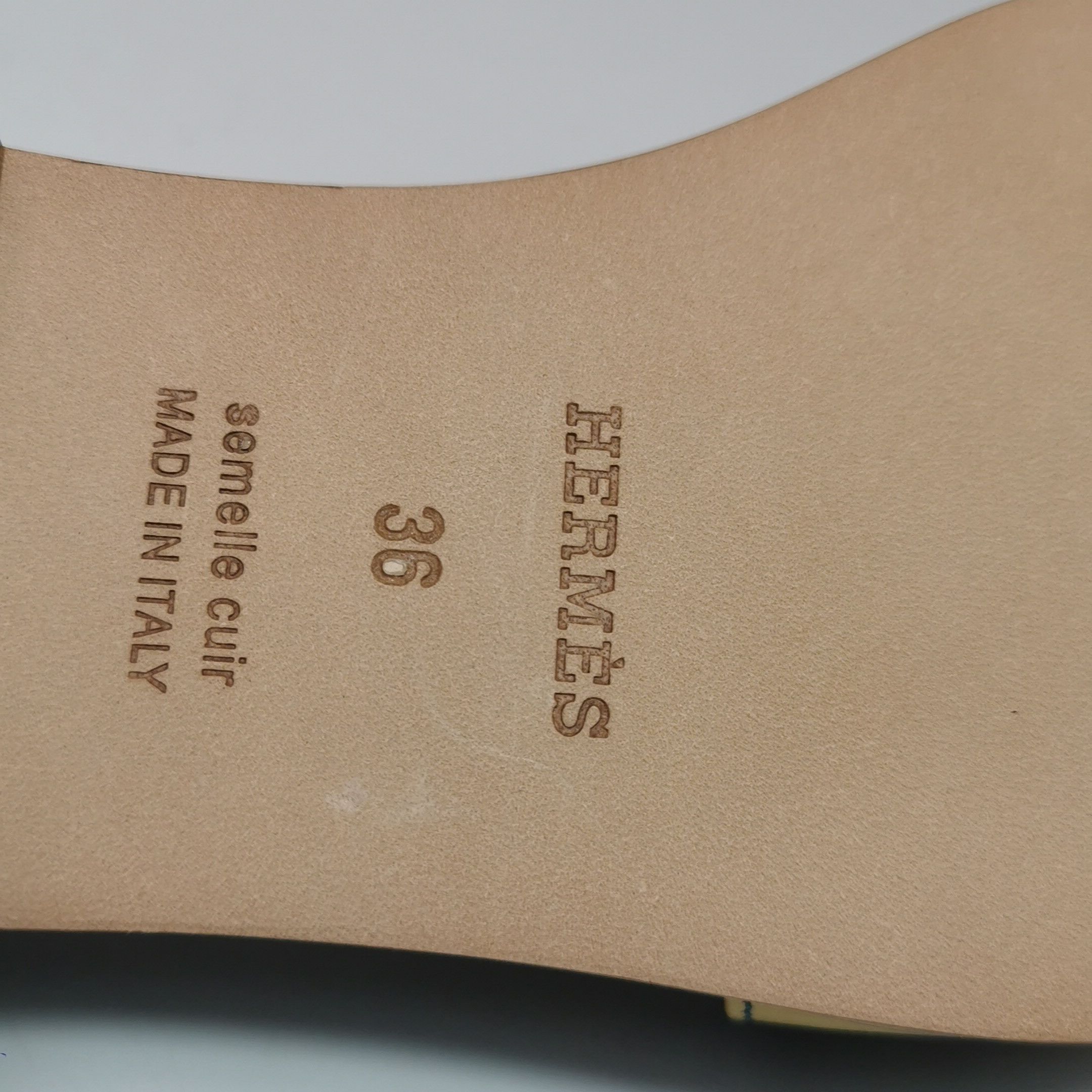 Hermes Hermes Women 6 Sandals Size US 6 / IT 36 - 8 Thumbnail