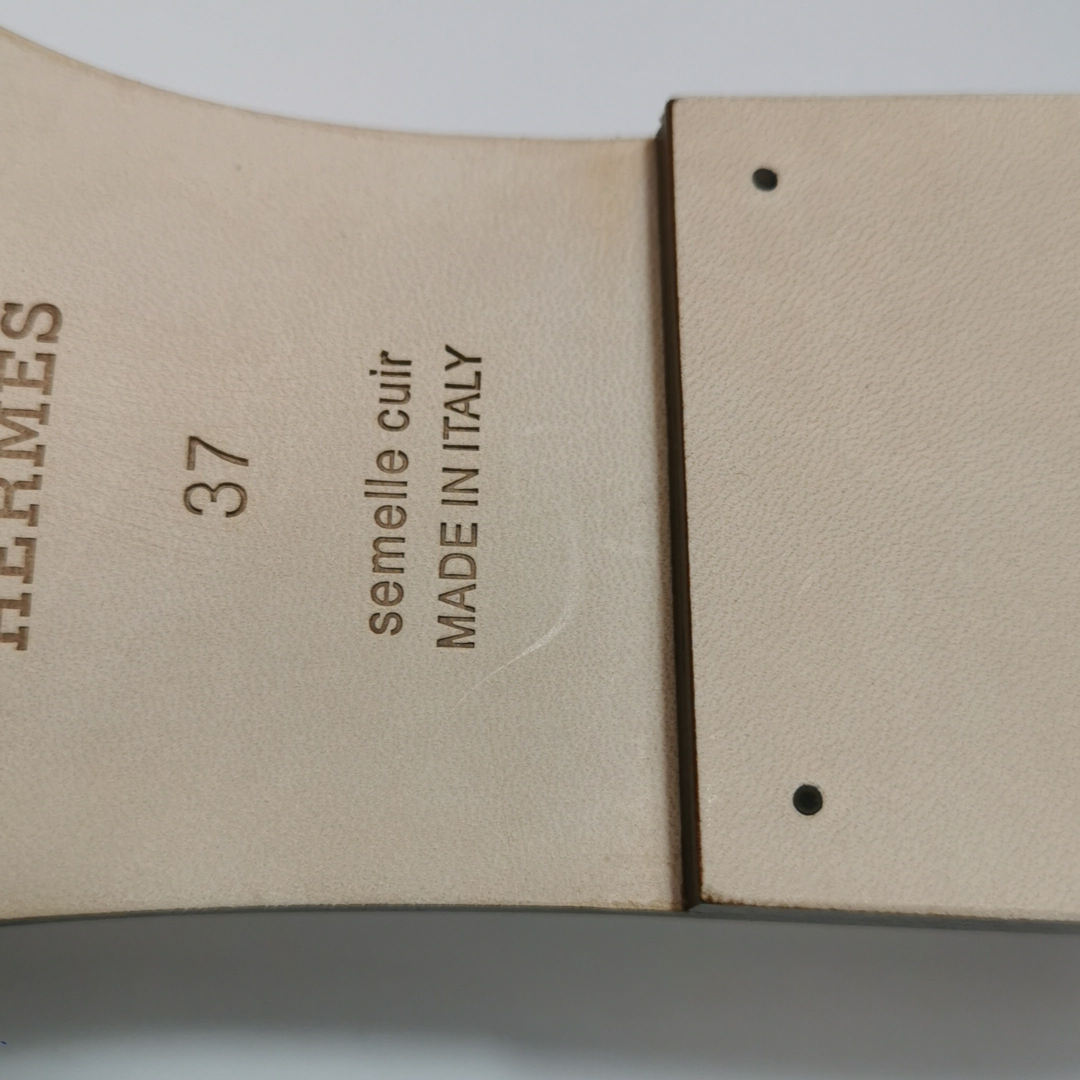 Hermes Hermes Women 7 Sandals Size US 7 / IT 37 - 7 Thumbnail