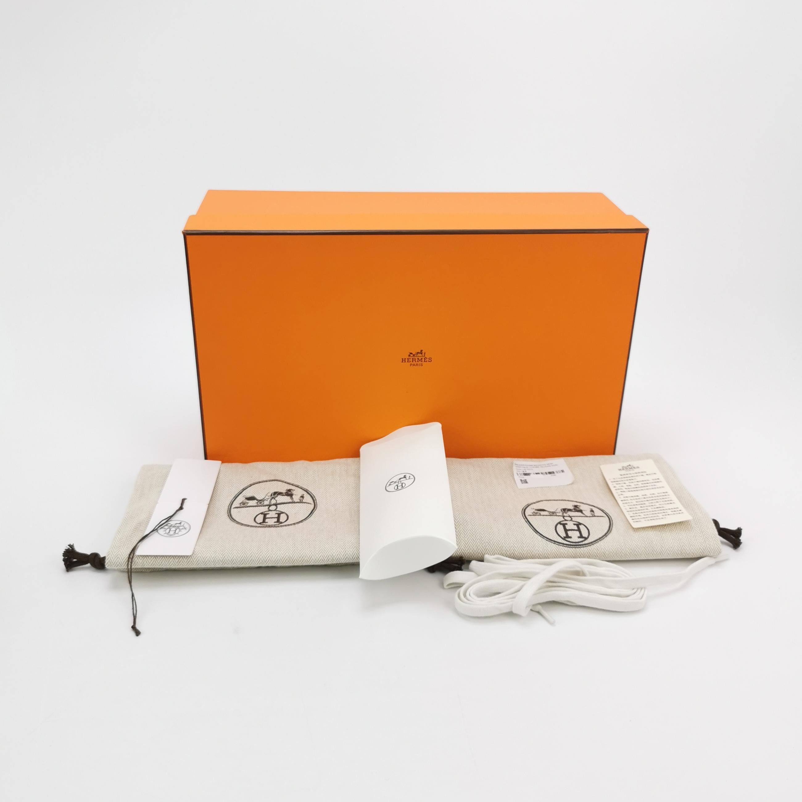 Hermes Hermes Women 7-5 Lowtop Sneakers Size US 7.5 / IT 37.5 - 6 Thumbnail