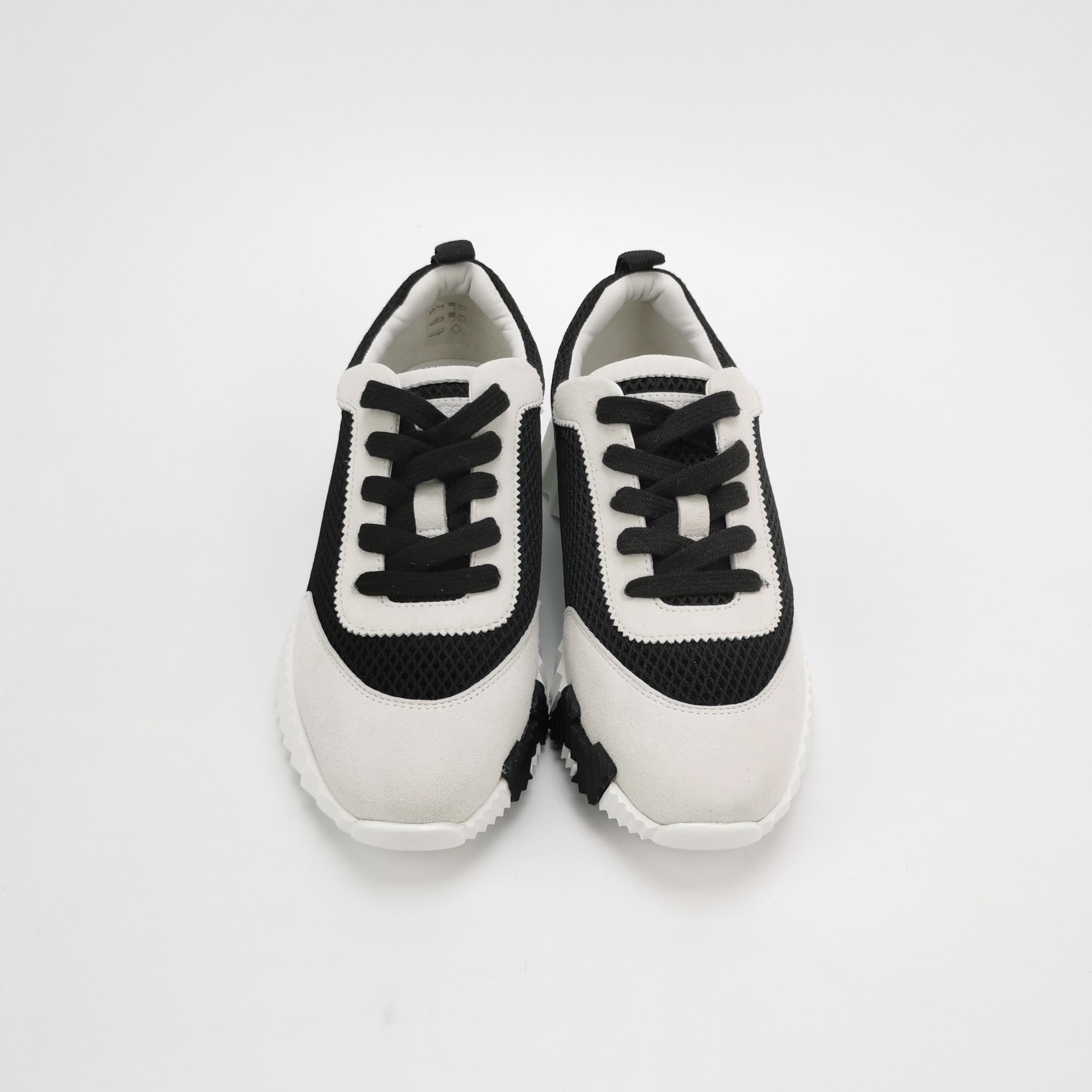 Hermes Hermes Women 7-5 Lowtop Sneakers Size US 7.5 / IT 37.5 - 3 Thumbnail