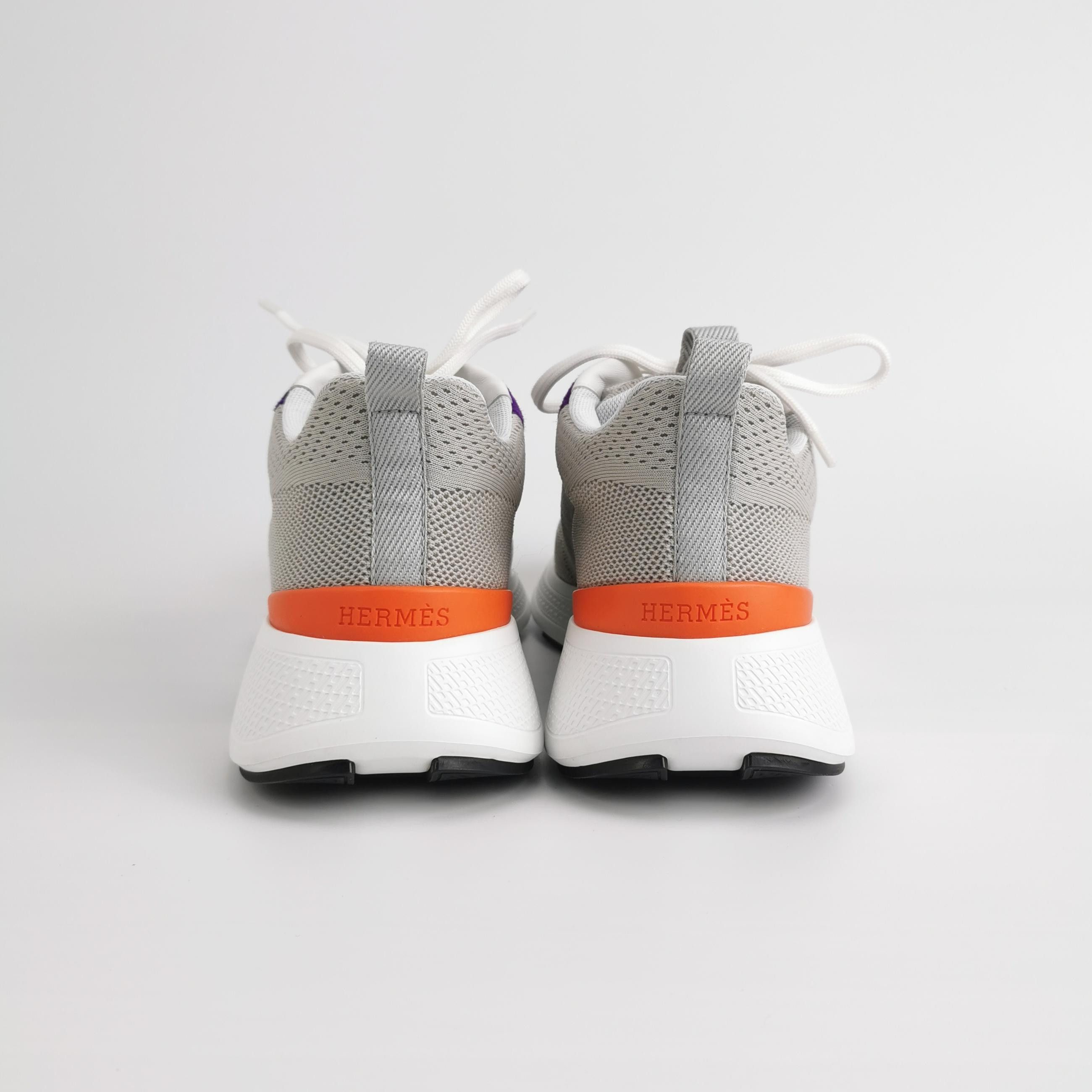 Hermes Hermes Women 6-5 Lowtop Sneakers Size US 6.5 / IT 36.5 - 4 Thumbnail