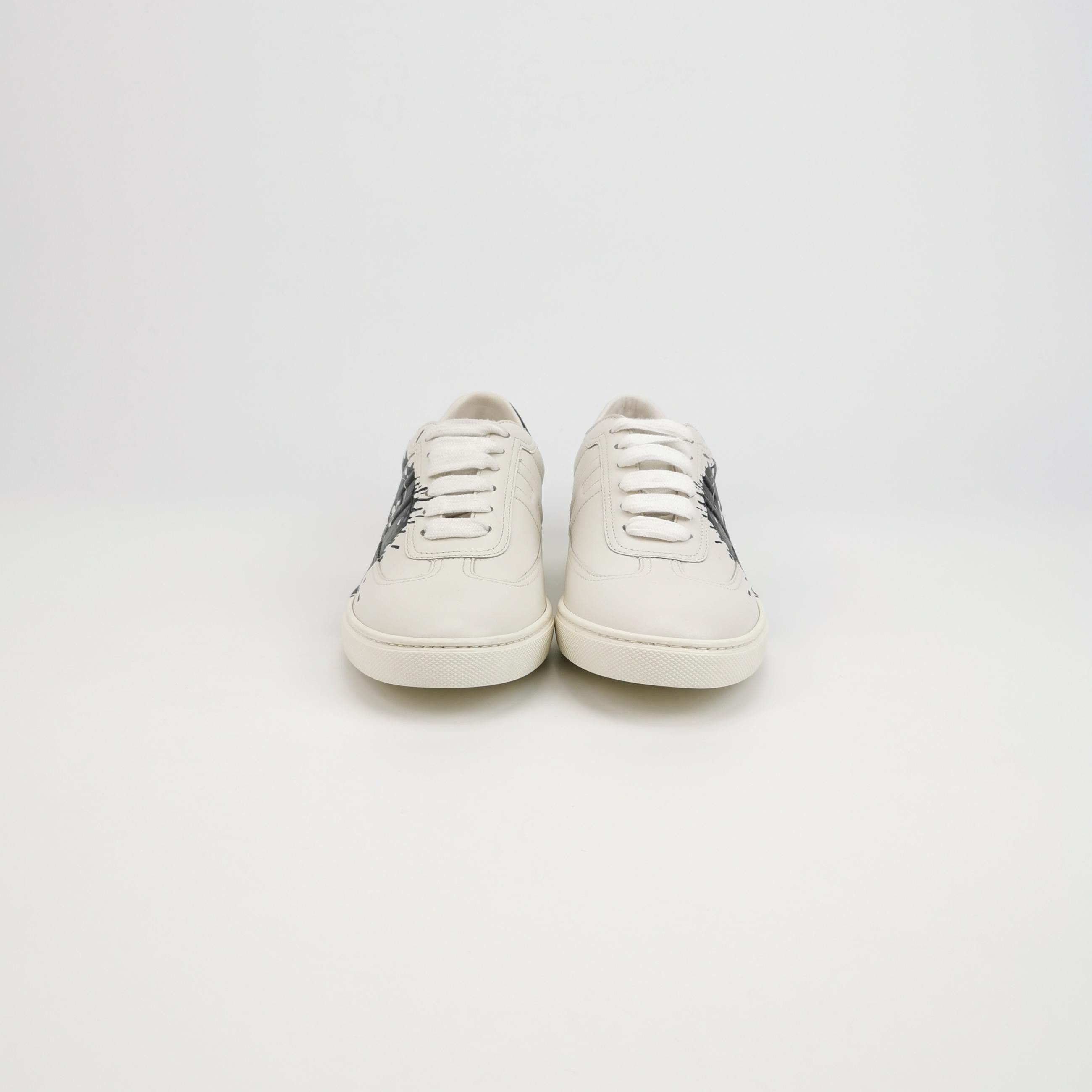 Hermes Hermes Women 7-5 Lowtop Sneakers Size US 7.5 / IT 37.5 - 3 Thumbnail