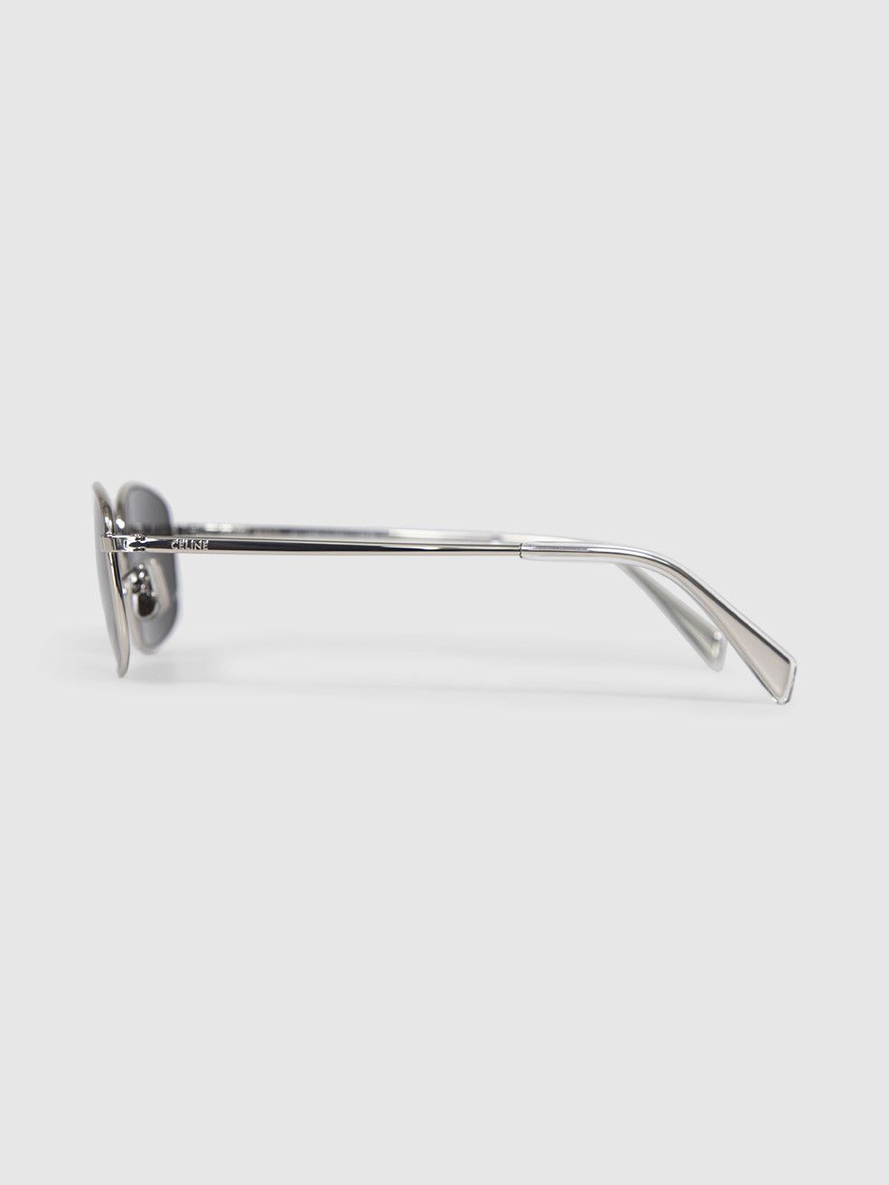 Celine Silver Metal Triomphe Rhinestone Sunglasses Size ONE SIZE - 6 Thumbnail