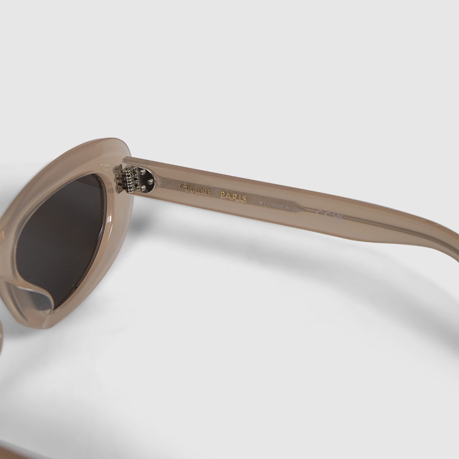 Celine Peach 3 Dots Cat Eye Sunglasses Size ONE SIZE - 10 Thumbnail