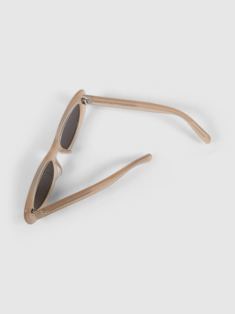 Celine Peach 3 Dots Cat Eye Sunglasses Size ONE SIZE - 8 Thumbnail