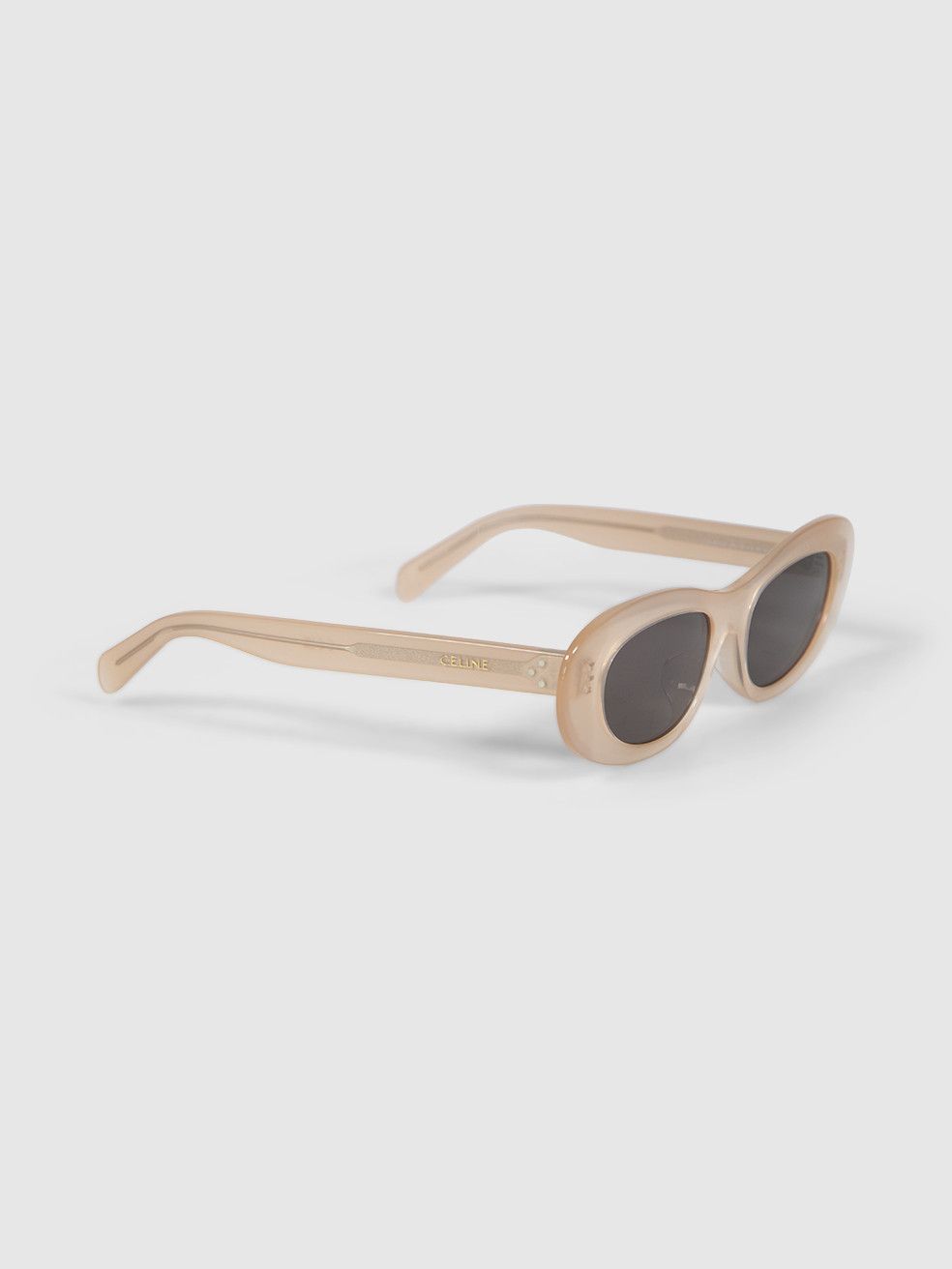 Celine Peach 3 Dots Cat Eye Sunglasses Size ONE SIZE - 4 Thumbnail