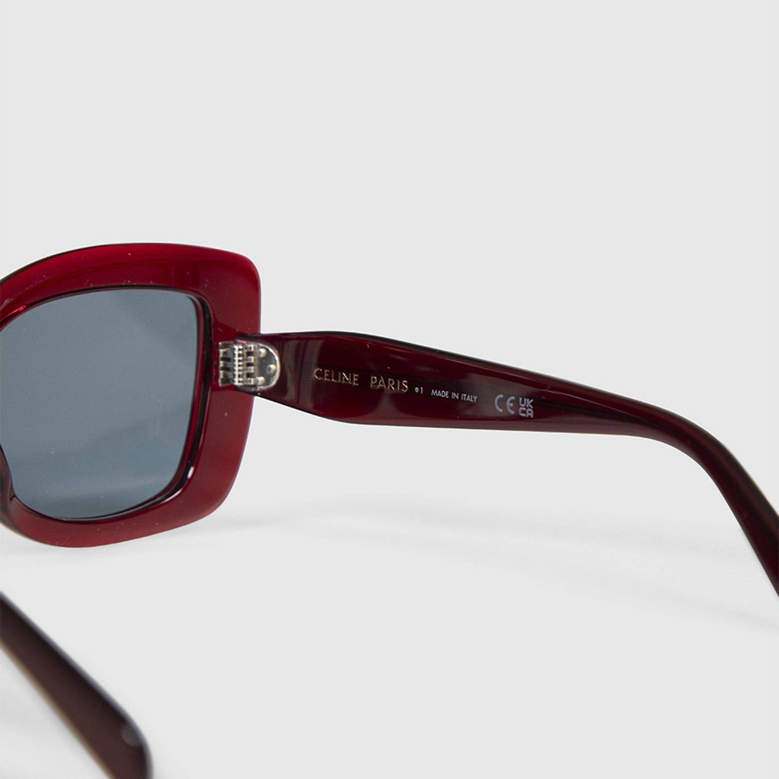 Celine Red Butterfly Sunglasses Size ONE SIZE - 11 Thumbnail