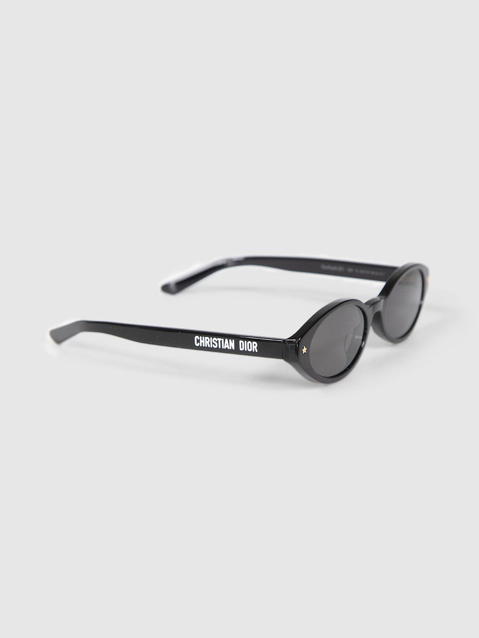 Dior DiorPacific R1I Black Oval Sunglasses Size ONE SIZE - 4 Thumbnail