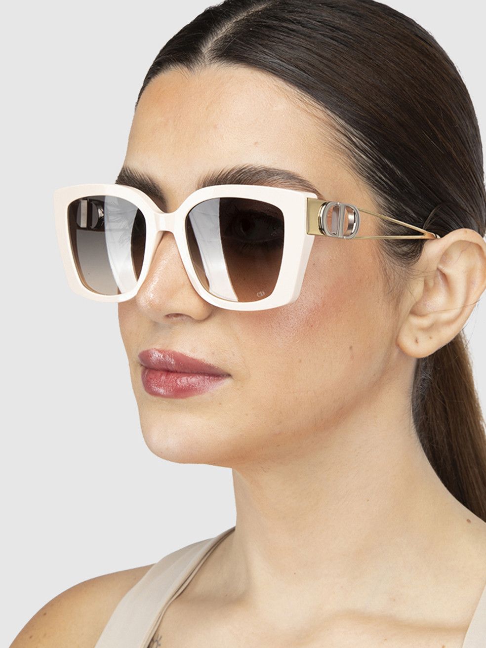 Dior Pink Butterfly 30Montaigne S13I Sunglasses Size ONE SIZE - 2 Thumbnail