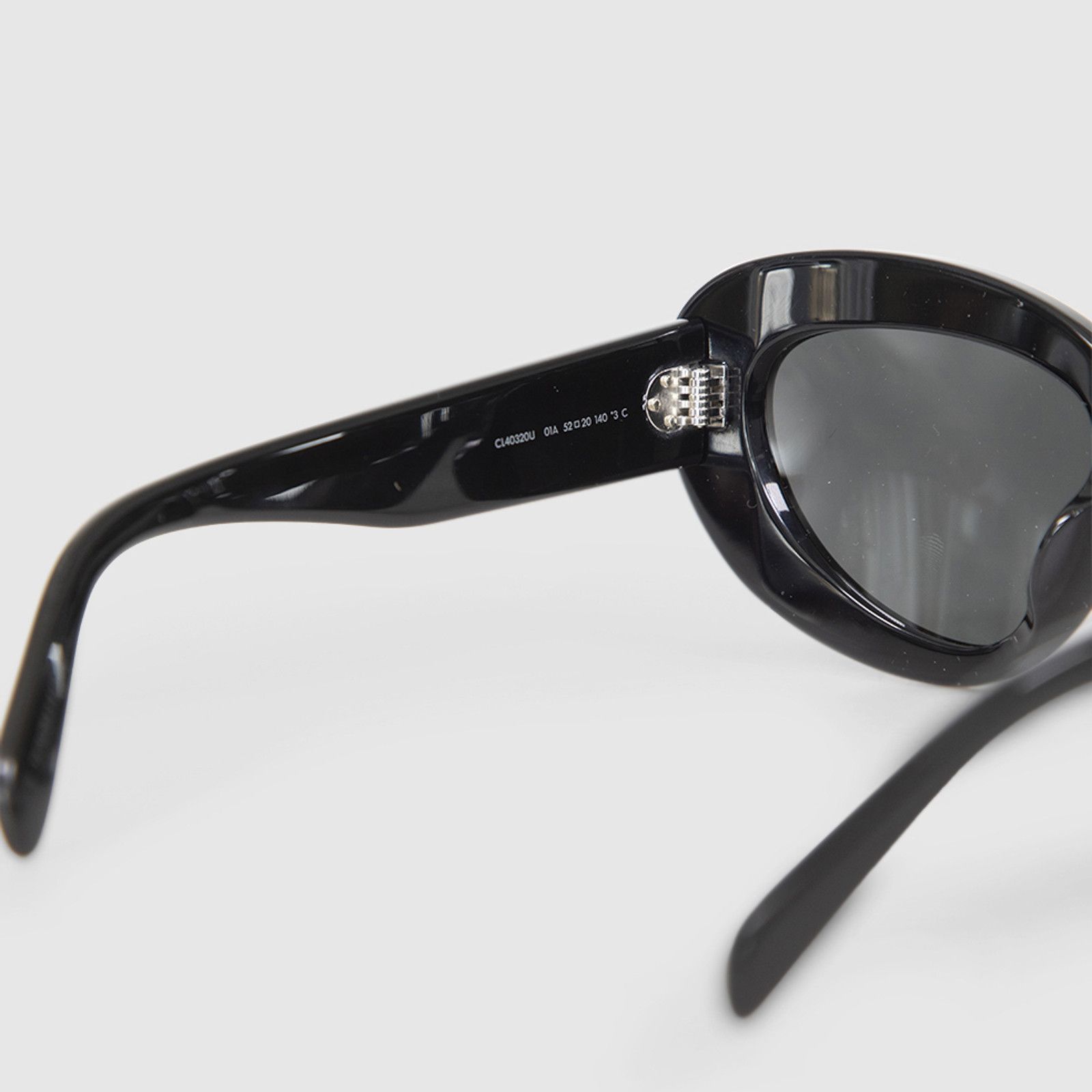 Celine Black Oversized Cat Eye 3 Dots Sunglasses Size ONE SIZE - 10 Thumbnail