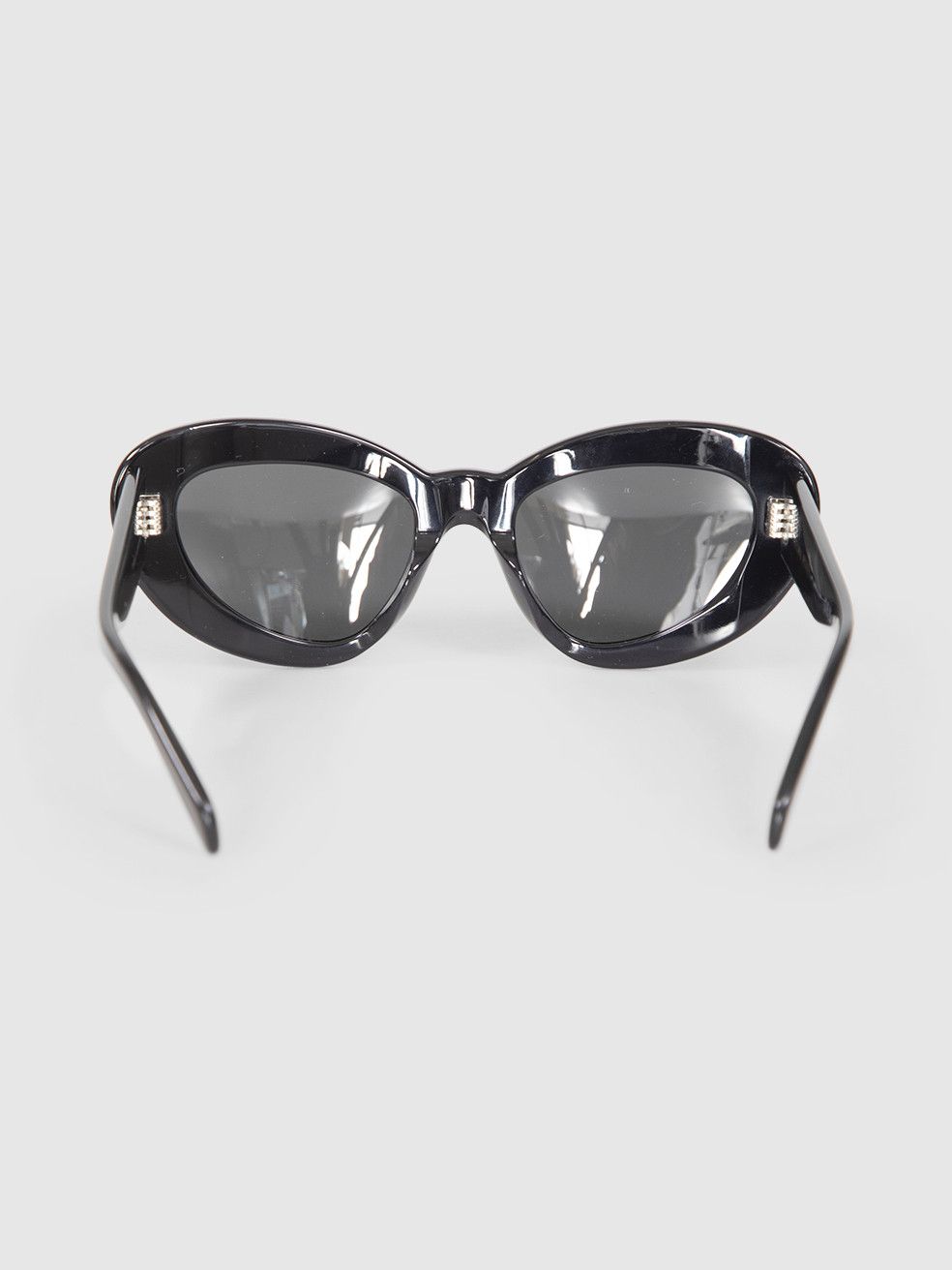 Celine Black Oversized Cat Eye 3 Dots Sunglasses Size ONE SIZE - 5 Thumbnail
