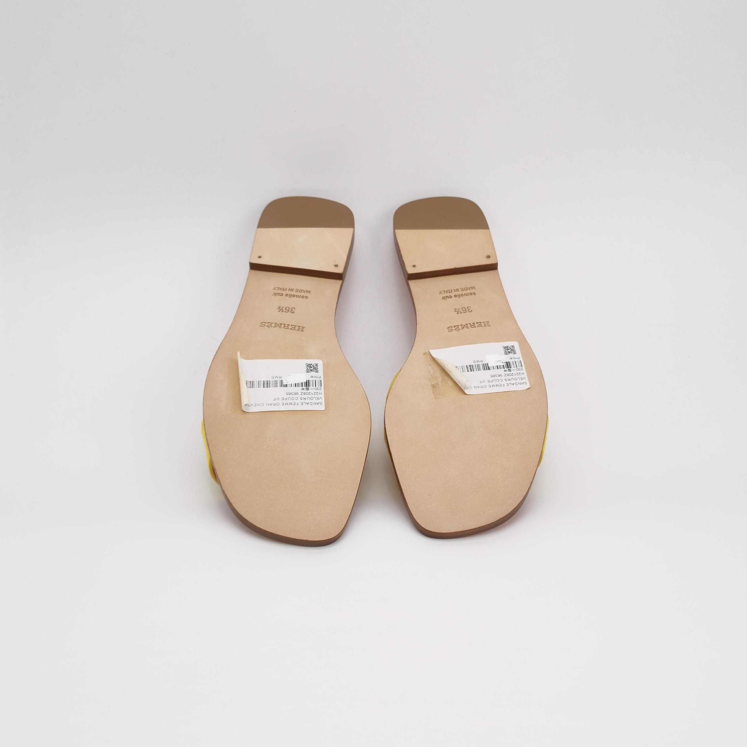Hermes Hermes Women 6-5 Sandals Size US 6.5 / IT 36.5 - 5 Thumbnail