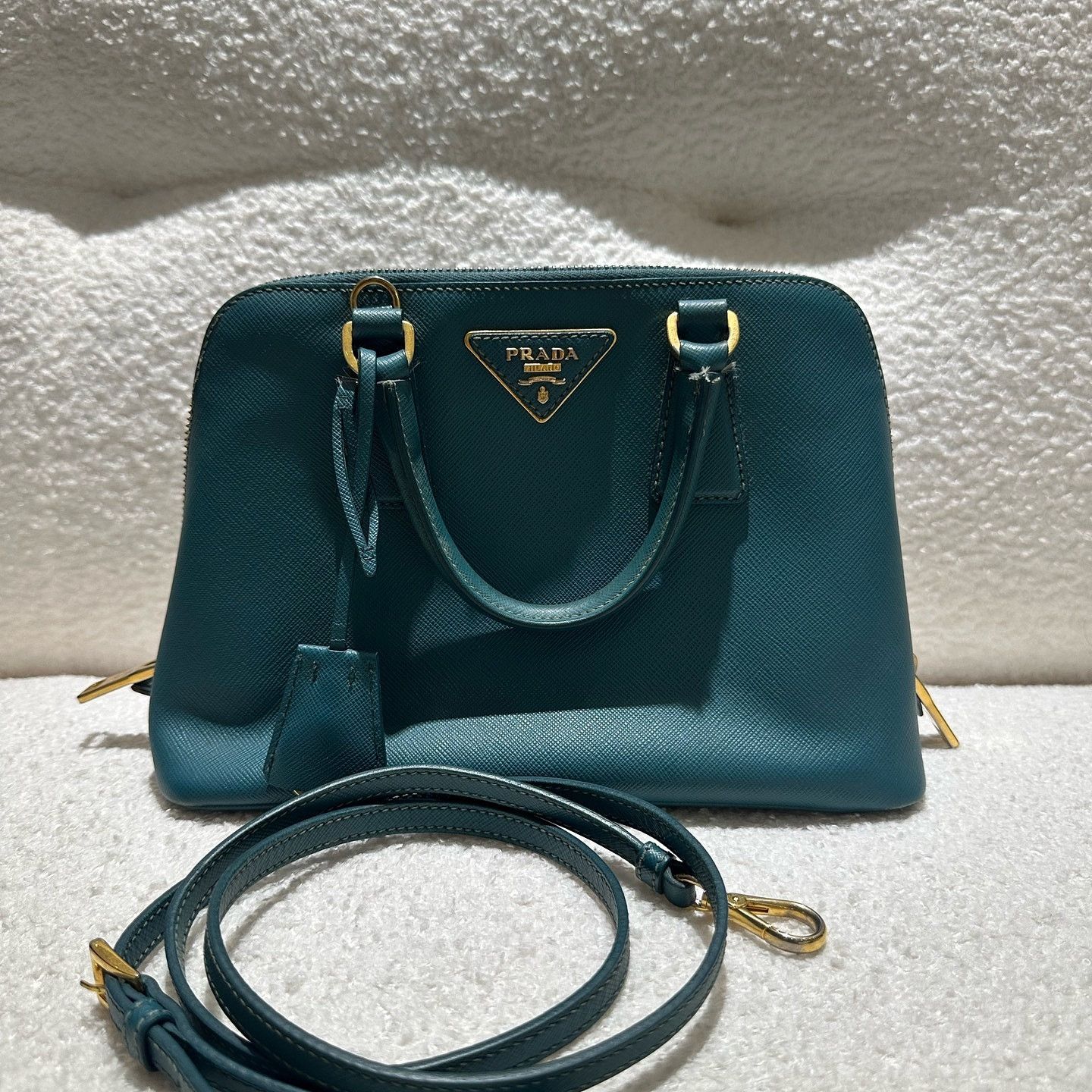 Prada Prada Saffiano Galleria Handle Bag Size ONE SIZE - 2 Thumbnail