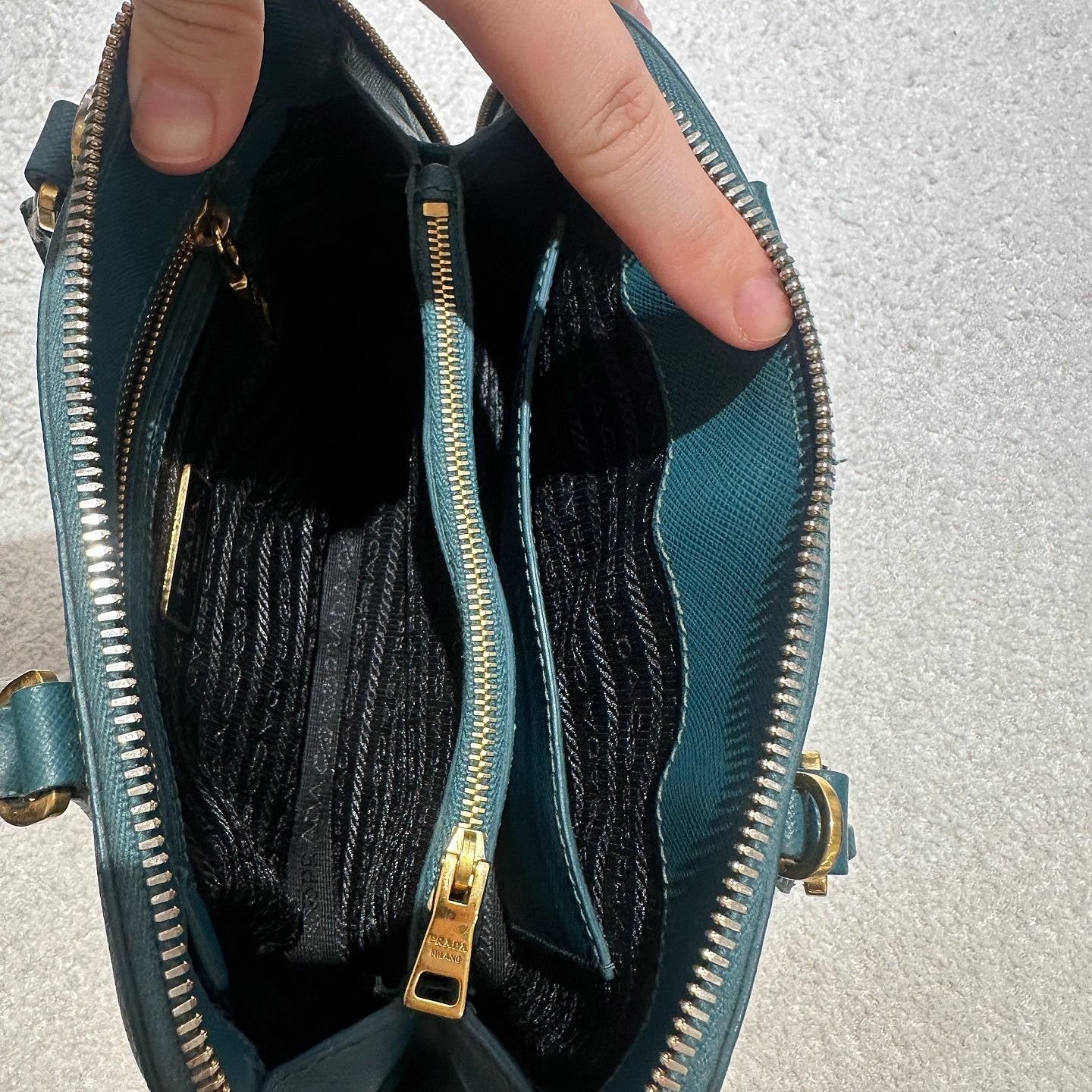 Prada Prada Saffiano Galleria Handle Bag Size ONE SIZE - 5 Thumbnail