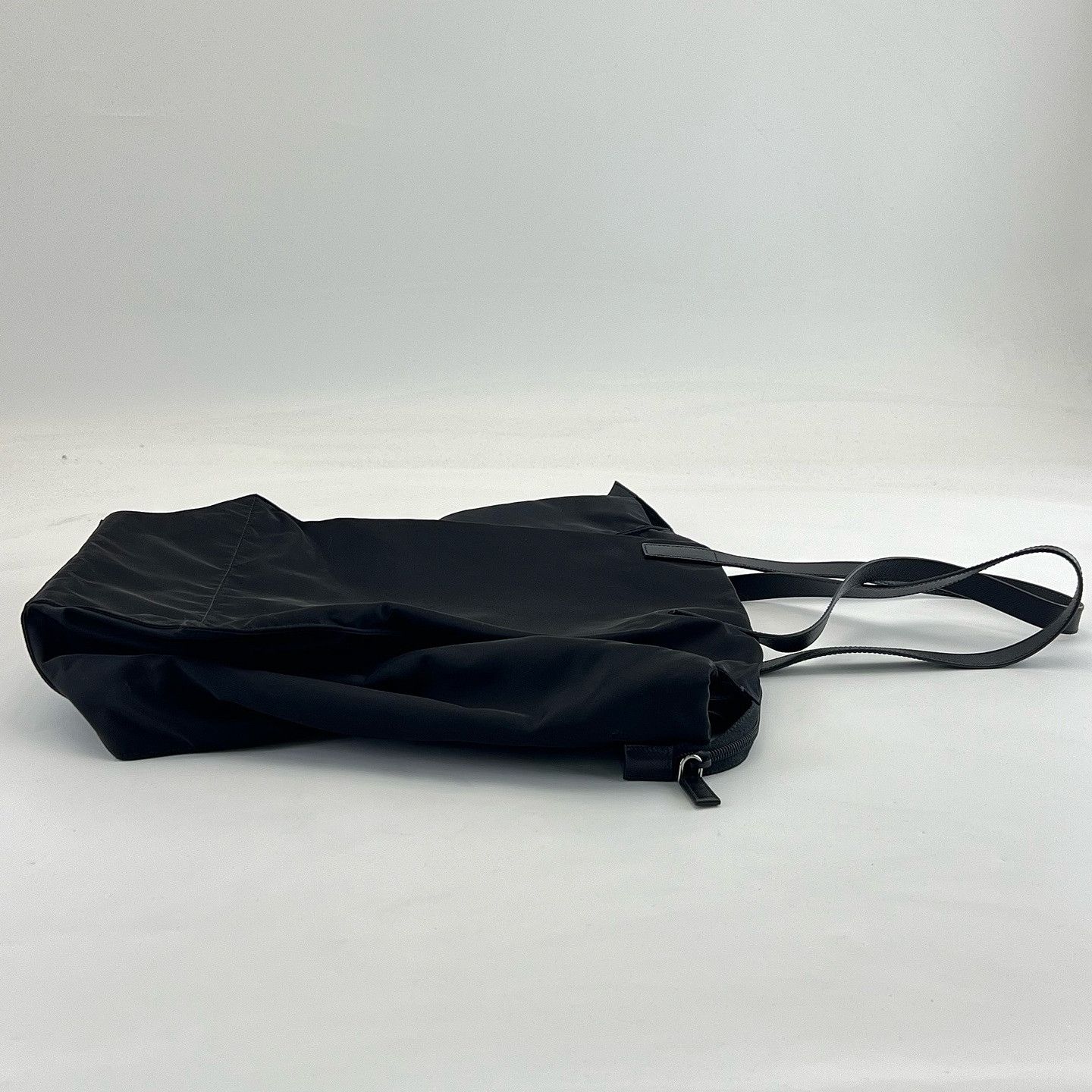 Prada Prada Vela Nylon Triangle Logo Tote Bag Size ONE SIZE - 4 Thumbnail