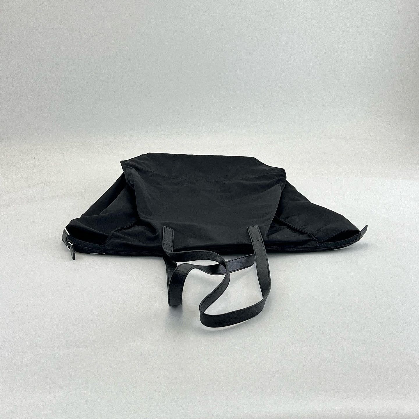 Prada Prada Vela Nylon Triangle Logo Tote Bag Size ONE SIZE - 7 Thumbnail