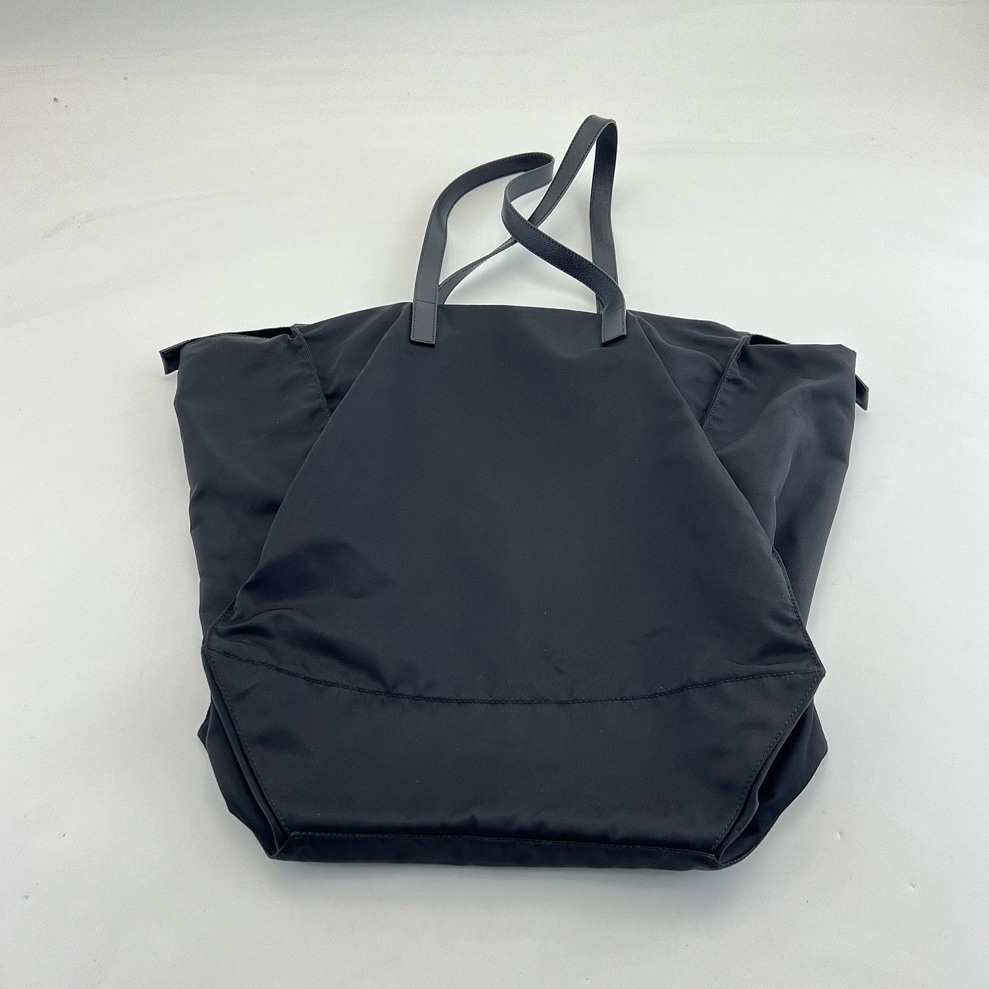 Prada Prada Vela Nylon Triangle Logo Tote Bag Size ONE SIZE - 3 Thumbnail