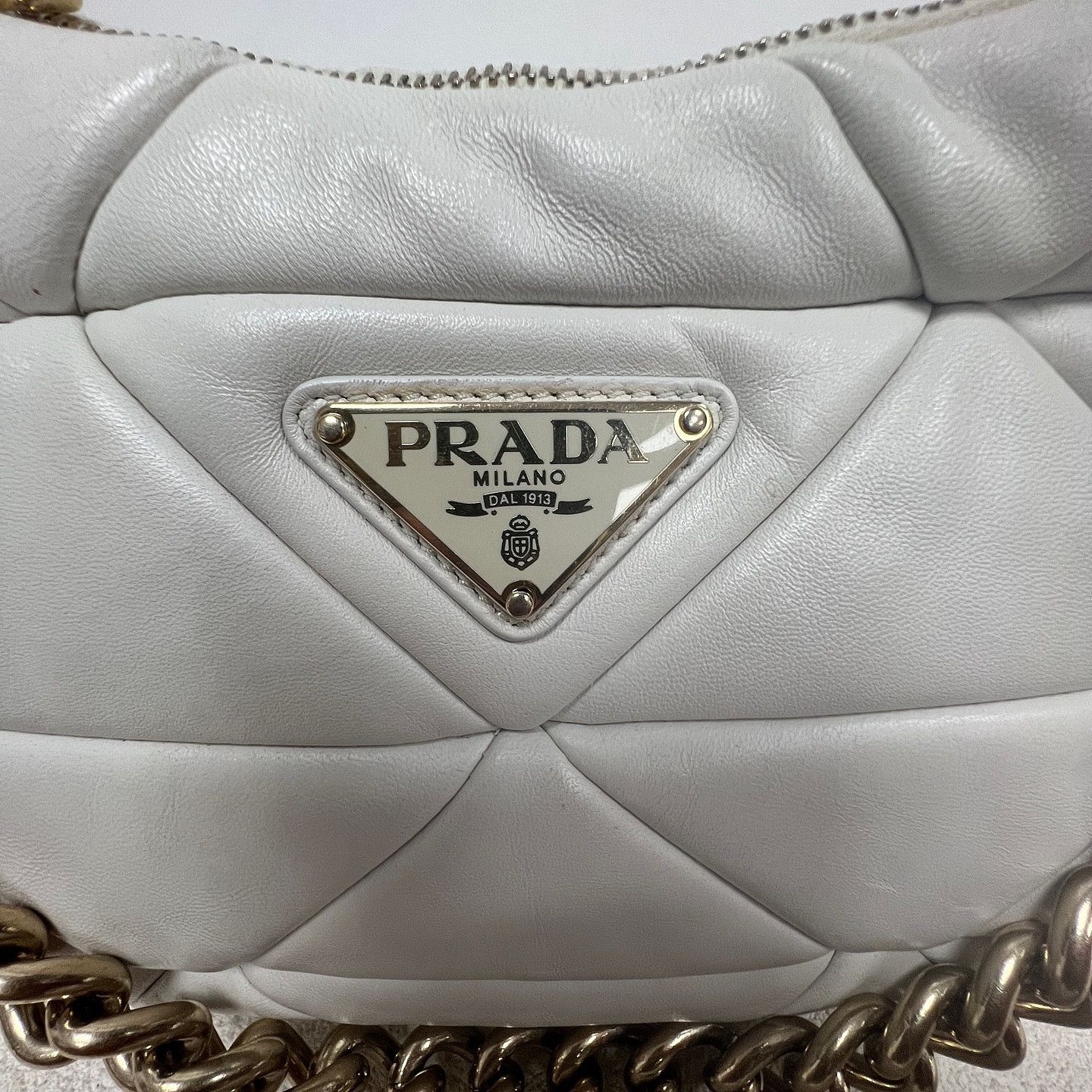 Prada Prada System Quilted Leather Shoulder Bag Size ONE SIZE - 7 Thumbnail