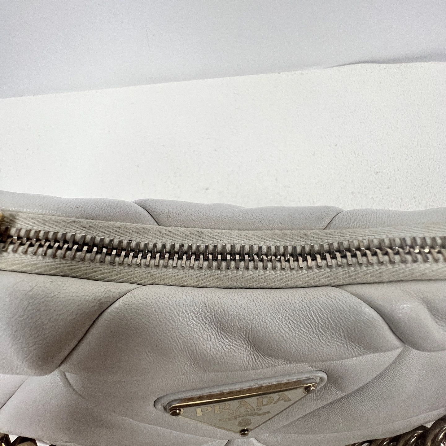 Prada Prada System Quilted Leather Shoulder Bag Size ONE SIZE - 15 Thumbnail