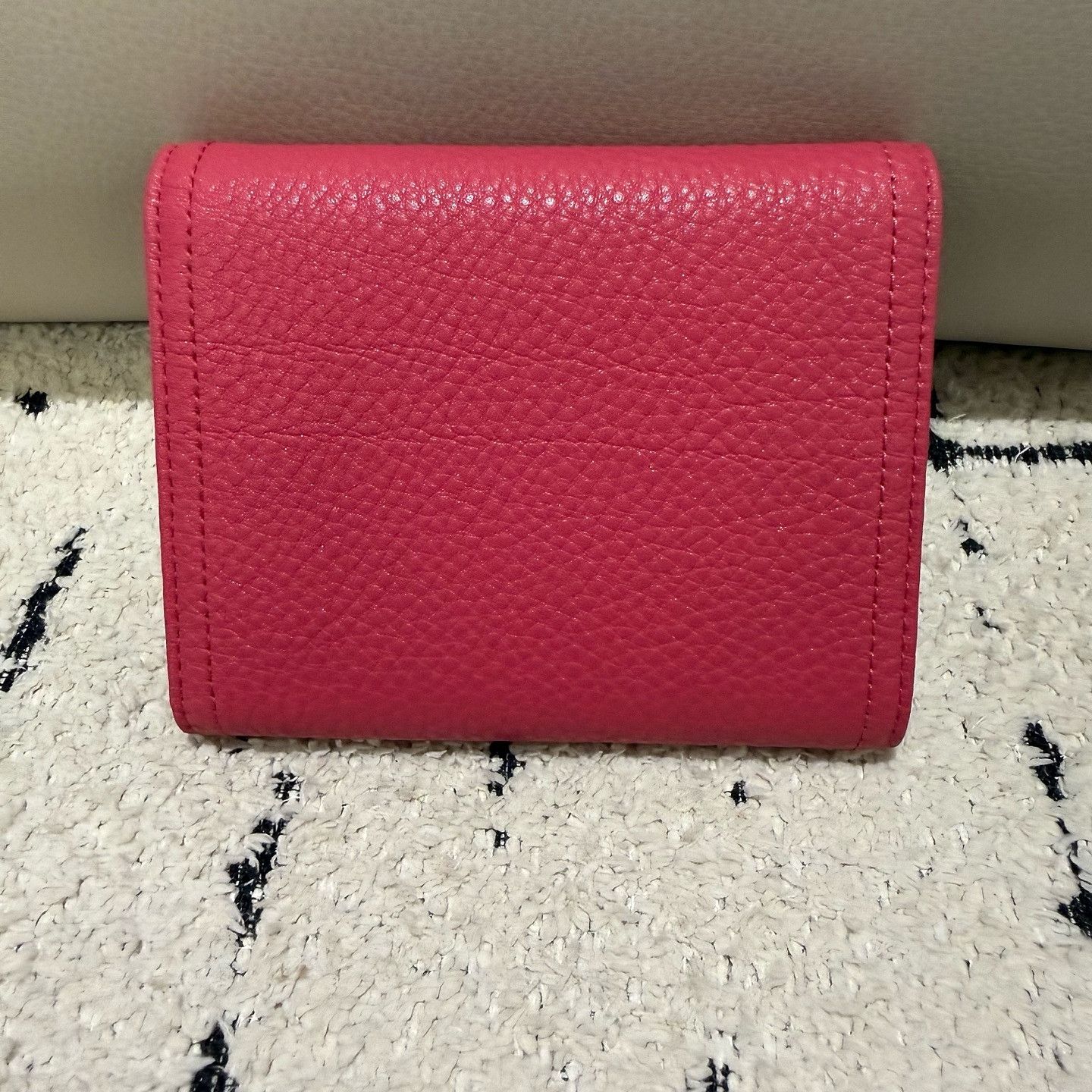 Prada Prada Pebbled Leather Wallet Size ONE SIZE - 3 Thumbnail