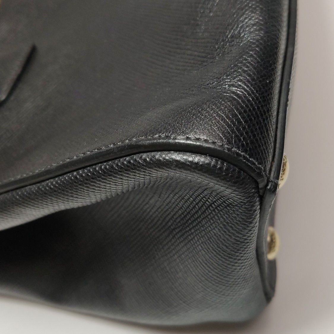 Prada PRADA Saffiano Leather Handle Bag Size ONE SIZE - 14 Thumbnail