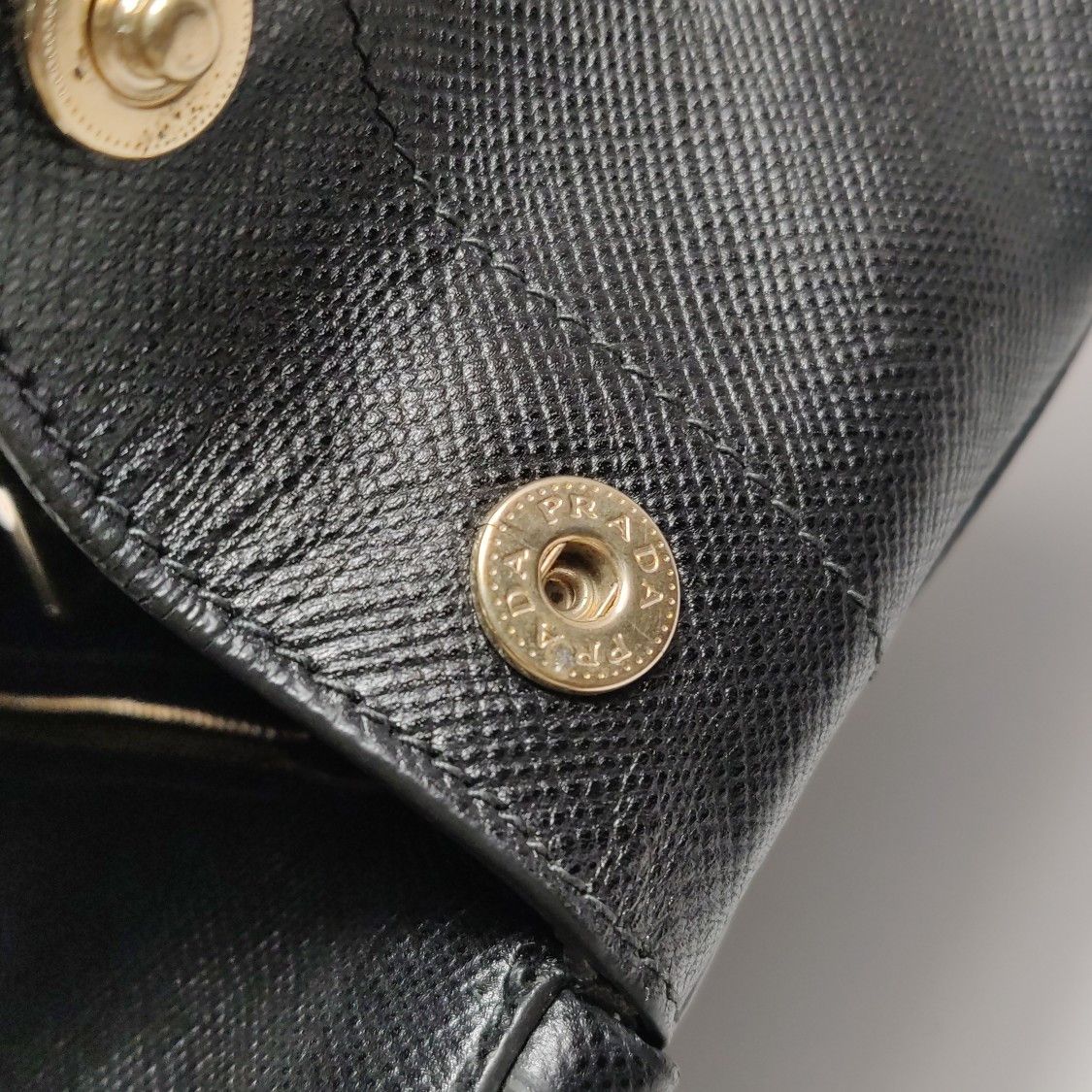 Prada PRADA Saffiano Leather Handle Bag Size ONE SIZE - 12 Thumbnail