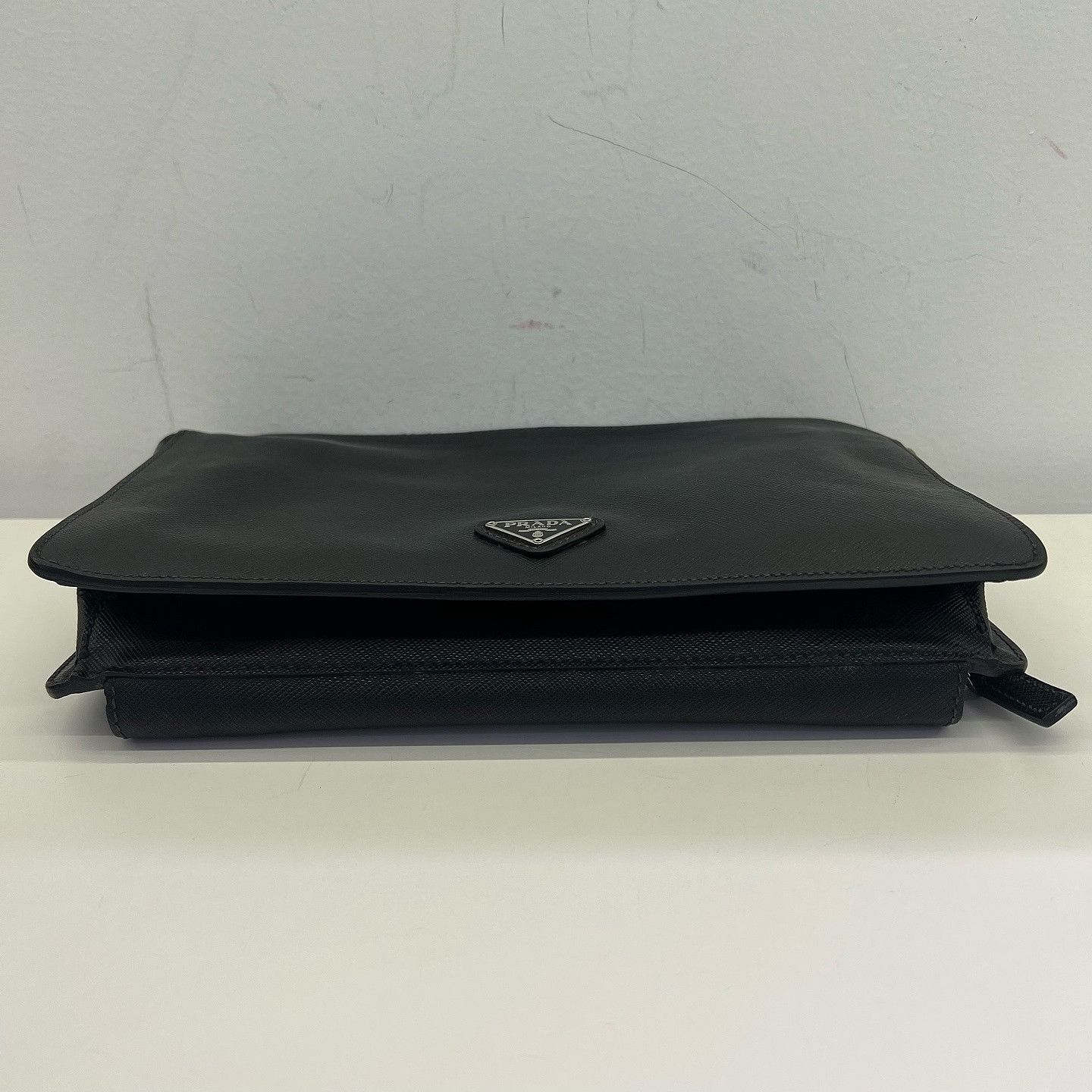 Prada Prada Saffiano Leather Clutch Size ONE SIZE Size ONE SIZE - 4 Thumbnail