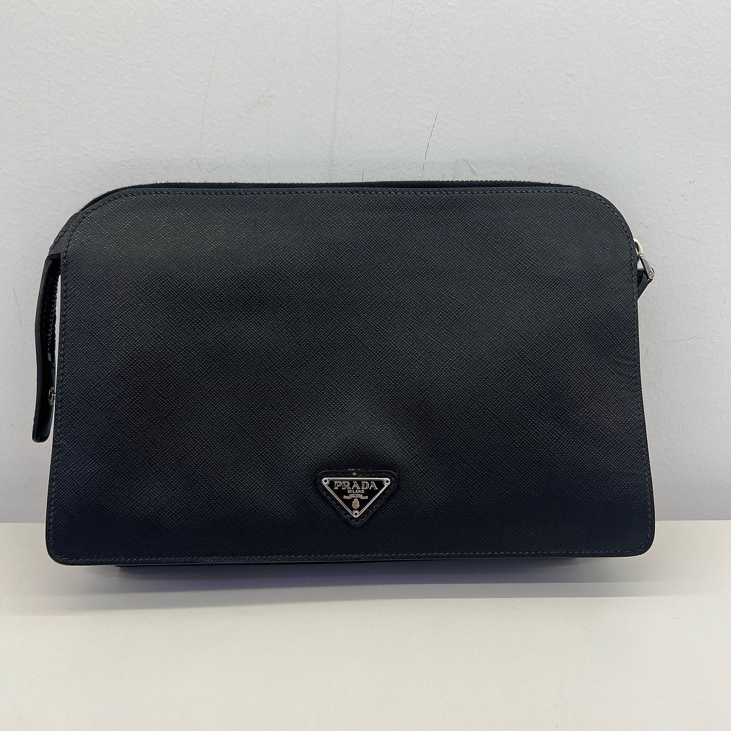 Prada Prada Saffiano Leather Clutch Size ONE SIZE Size ONE SIZE - 2 Thumbnail