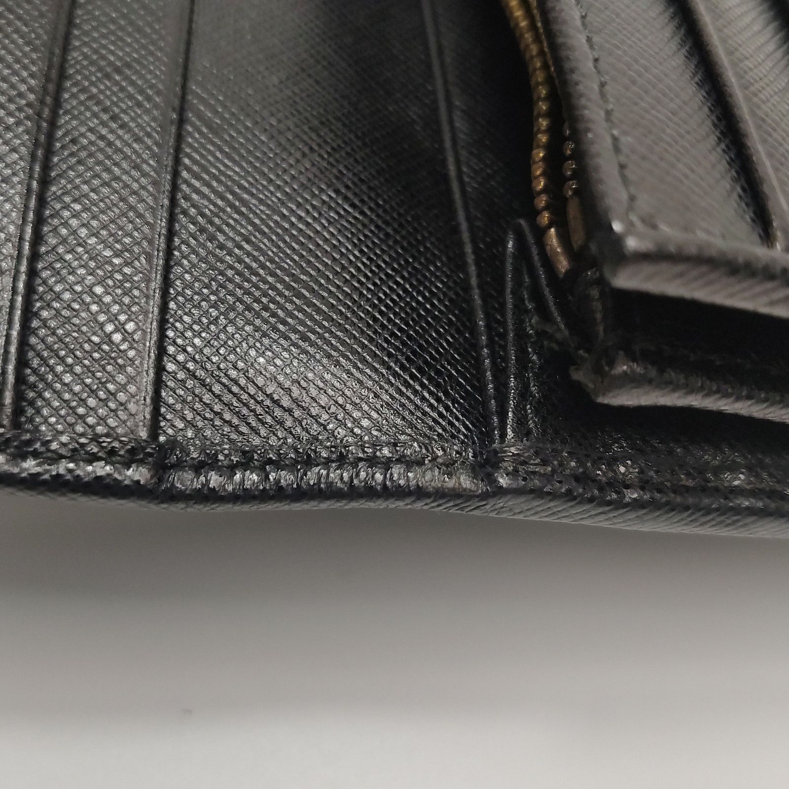 Prada Prada Saffiano Nylon Long Wallet Size ONE SIZE - 10 Thumbnail