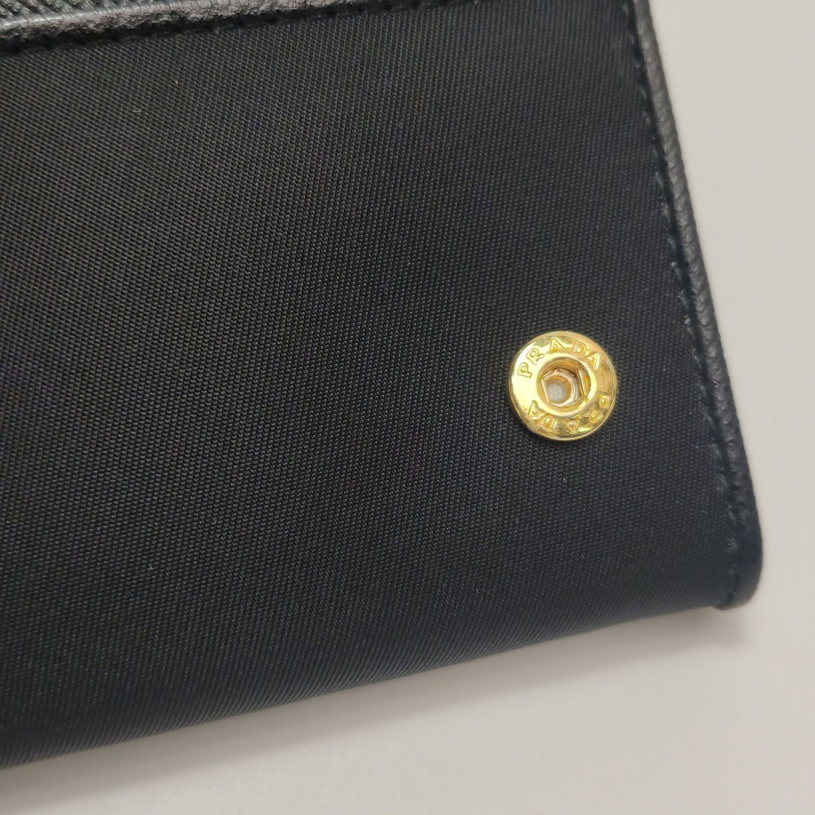 Prada Prada Saffiano Nylon Long Wallet Size ONE SIZE - 15 Thumbnail