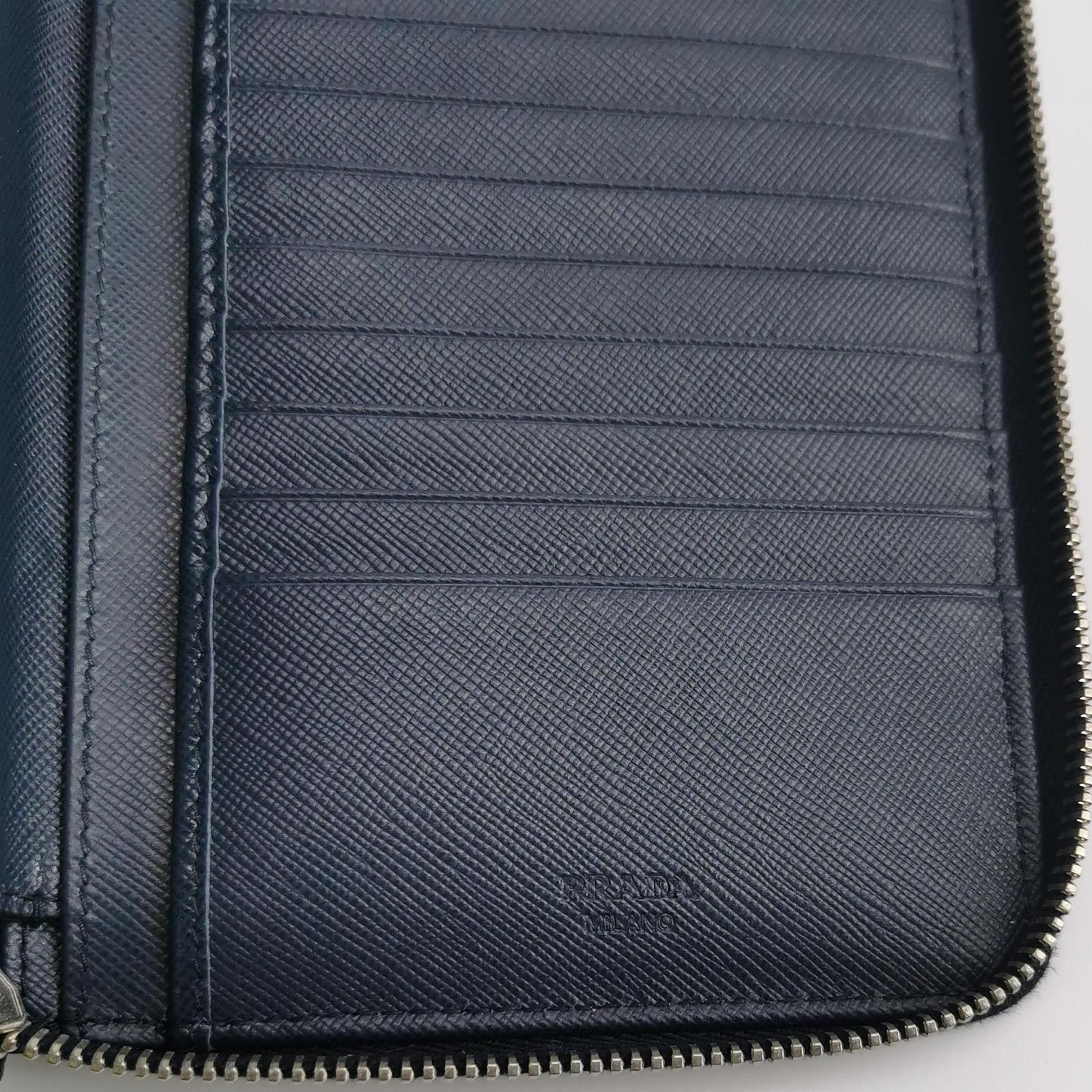 Prada Prada Saffiano Zip-Around Wallet Size ONE SIZE - 8 Thumbnail